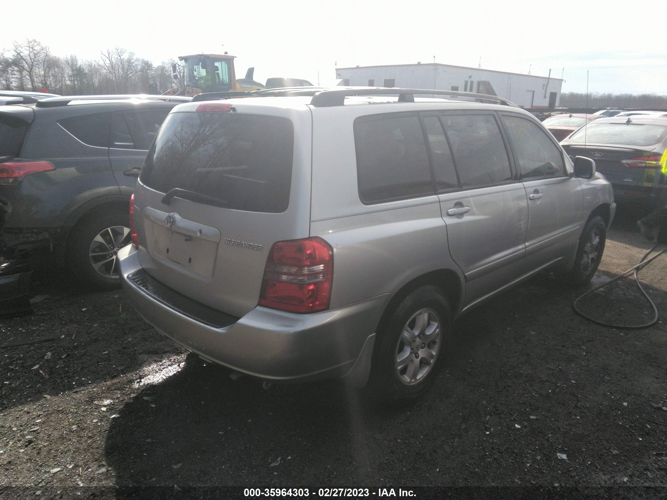 Photo 3 VIN: JTEGD21A530067747 - TOYOTA HIGHLANDER 