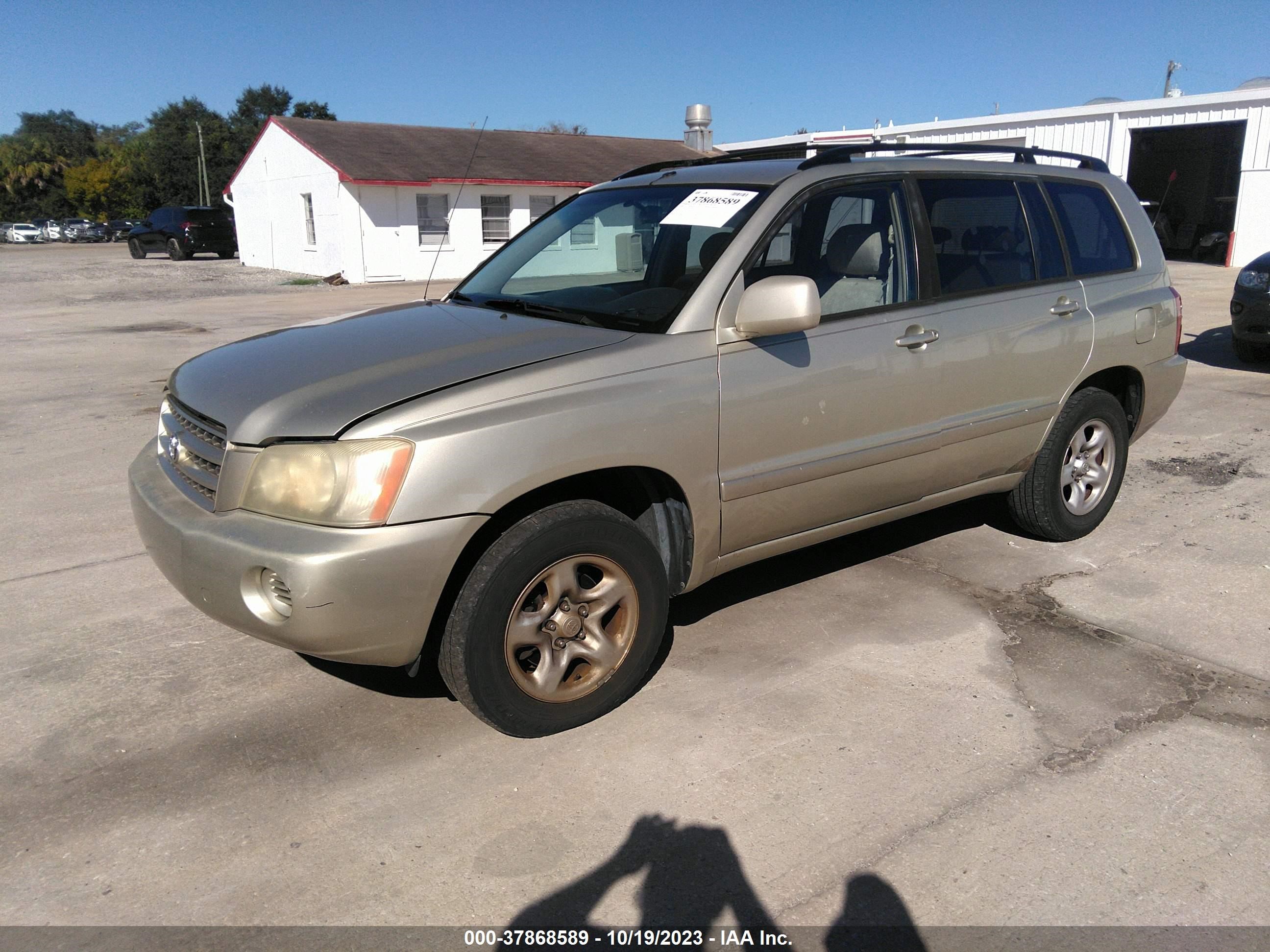 Photo 1 VIN: JTEGD21A630070978 - TOYOTA HIGHLANDER 