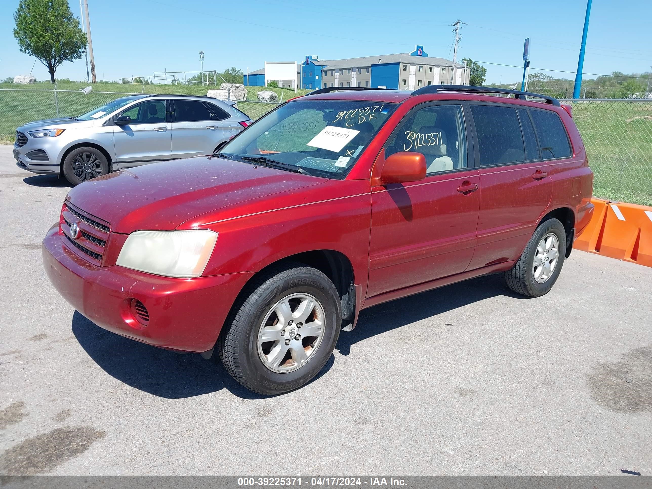 Photo 1 VIN: JTEGD21A730061304 - TOYOTA HIGHLANDER 