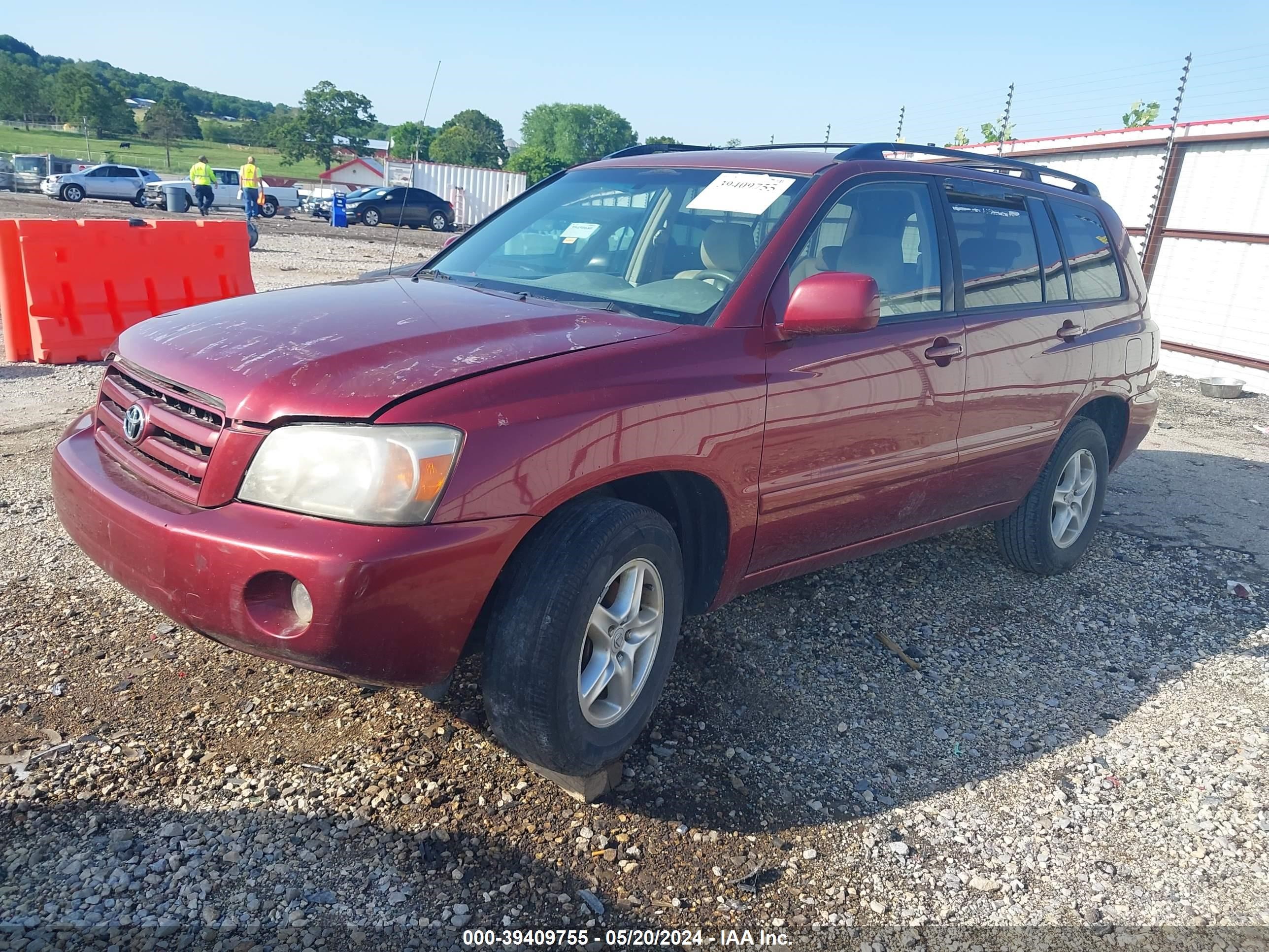 Photo 1 VIN: JTEGD21A740094689 - TOYOTA HIGHLANDER 