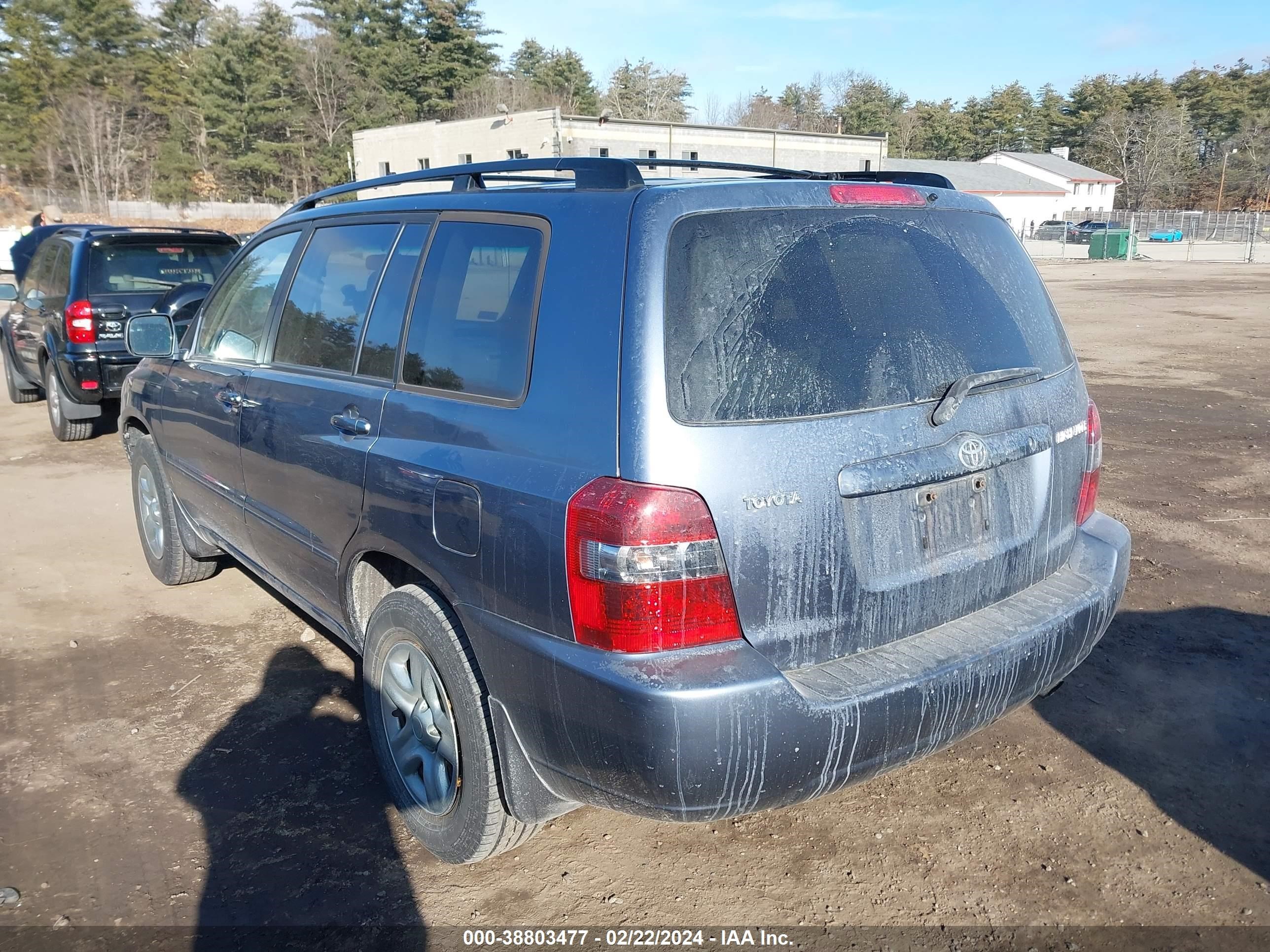 Photo 2 VIN: JTEGD21A760133140 - TOYOTA HIGHLANDER 