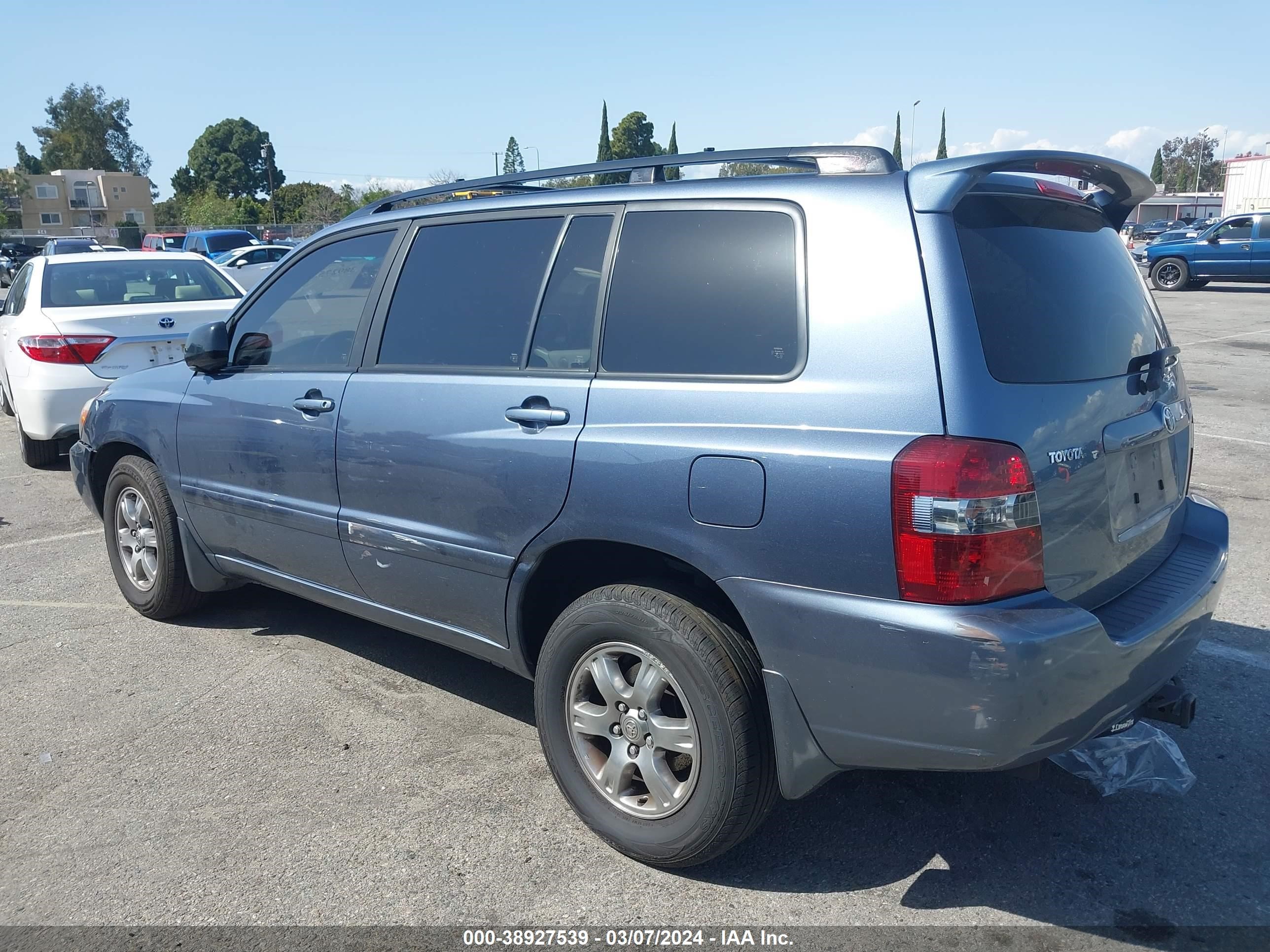 Photo 2 VIN: JTEGD21A770168391 - TOYOTA HIGHLANDER 