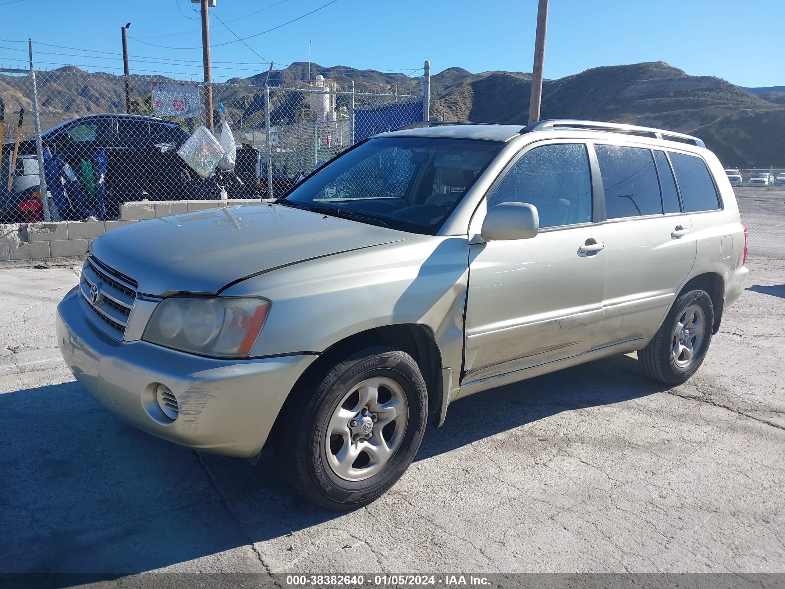 Photo 1 VIN: JTEGD21A930071591 - TOYOTA HIGHLANDER 