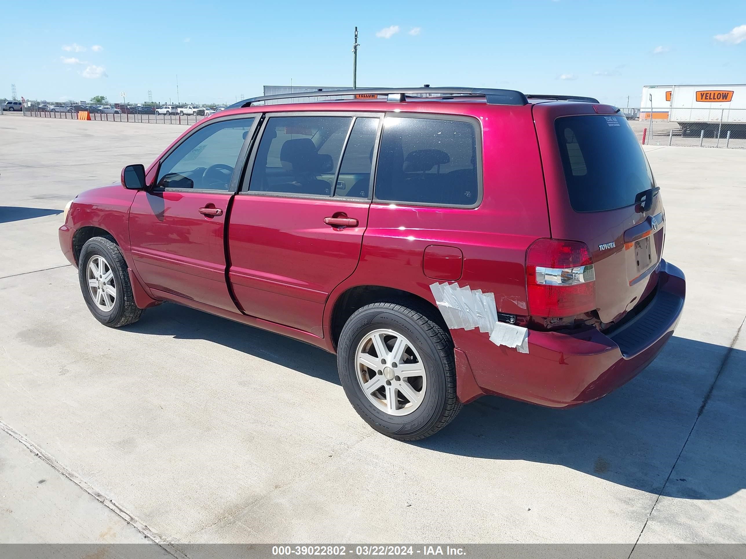 Photo 2 VIN: JTEGD21A960142941 - TOYOTA HIGHLANDER 