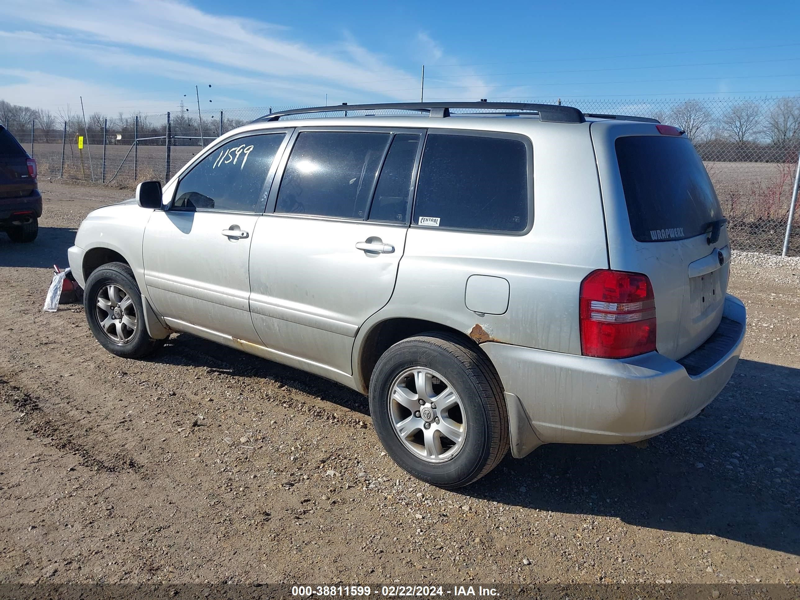 Photo 2 VIN: JTEGF21A030077855 - TOYOTA HIGHLANDER 