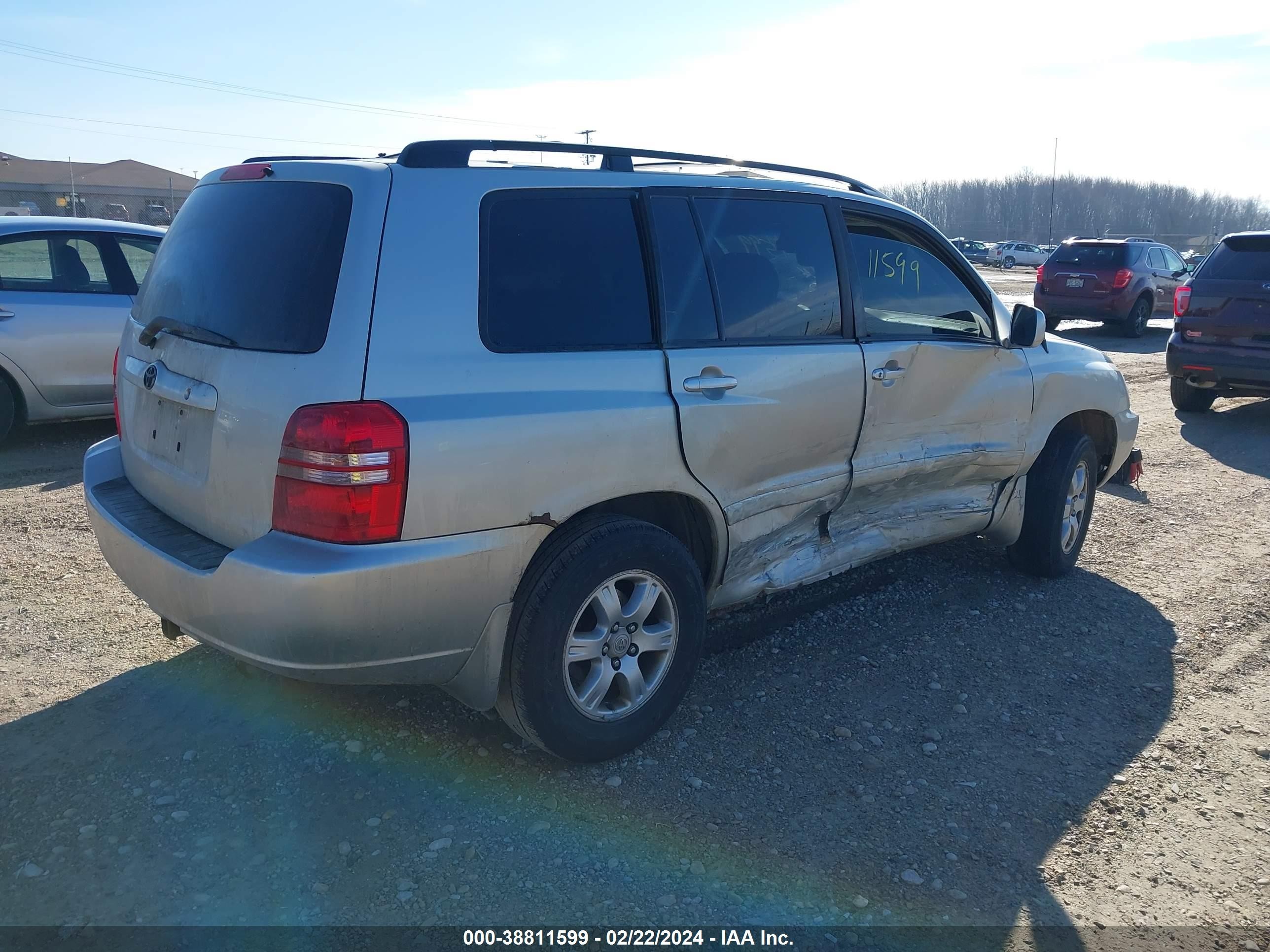 Photo 3 VIN: JTEGF21A030077855 - TOYOTA HIGHLANDER 