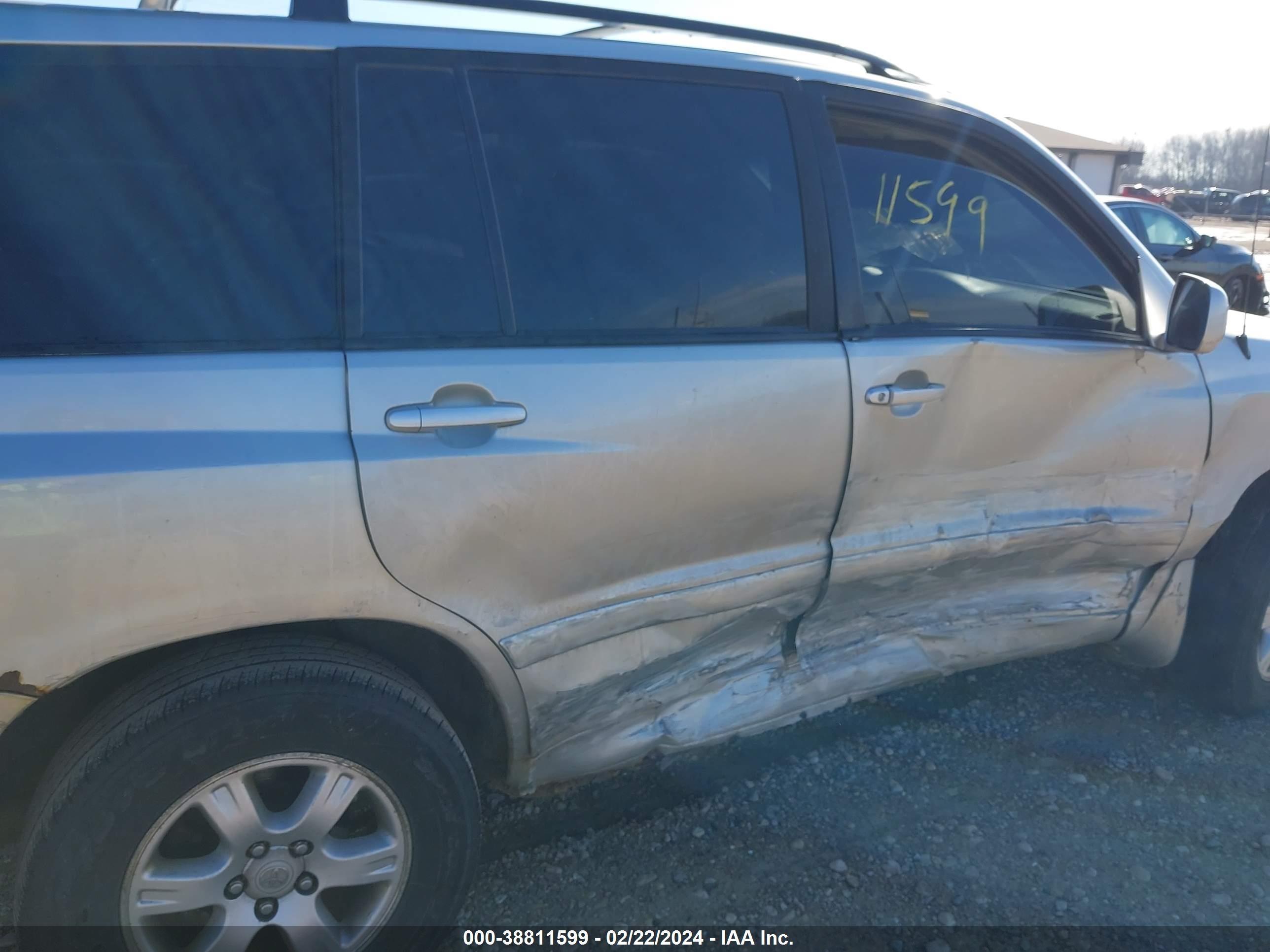 Photo 5 VIN: JTEGF21A030077855 - TOYOTA HIGHLANDER 