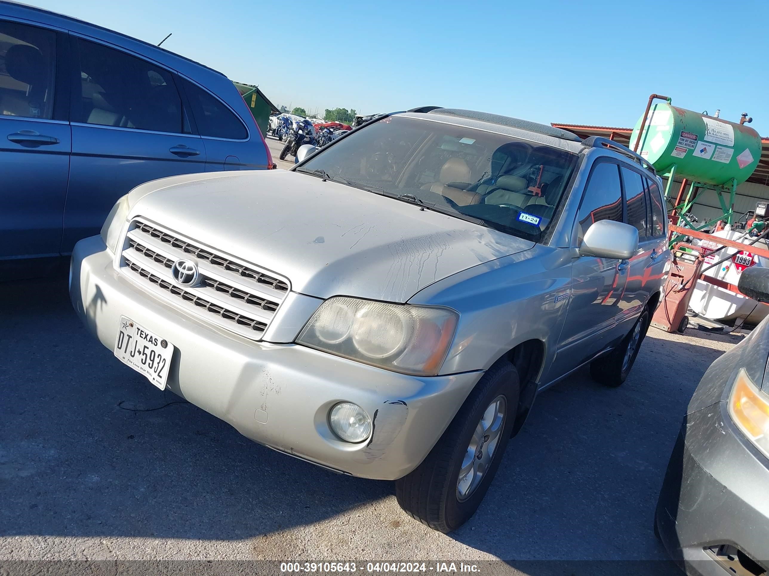 Photo 1 VIN: JTEGF21A220057606 - TOYOTA HIGHLANDER 