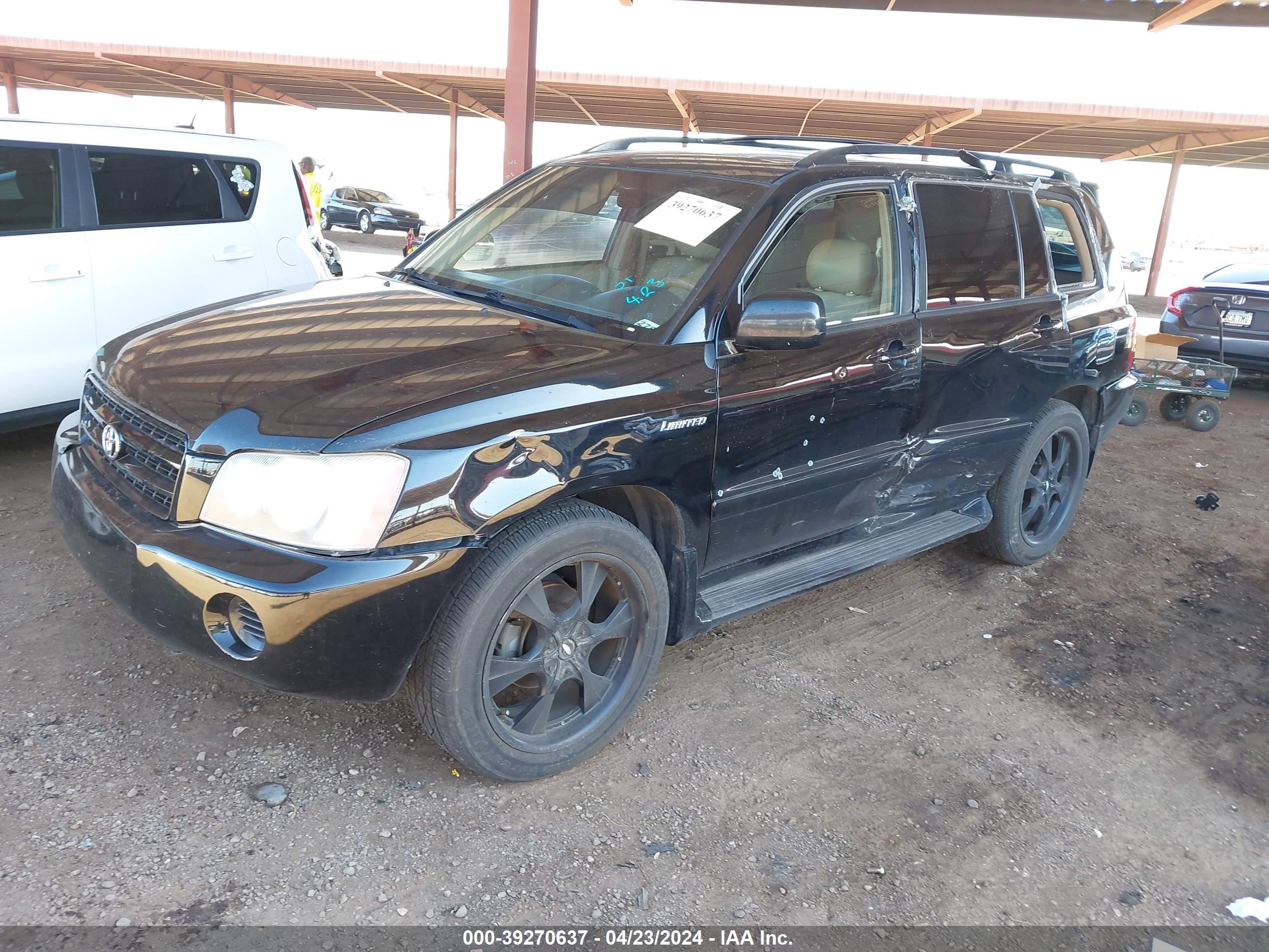 Photo 1 VIN: JTEGF21A220065477 - TOYOTA HIGHLANDER 