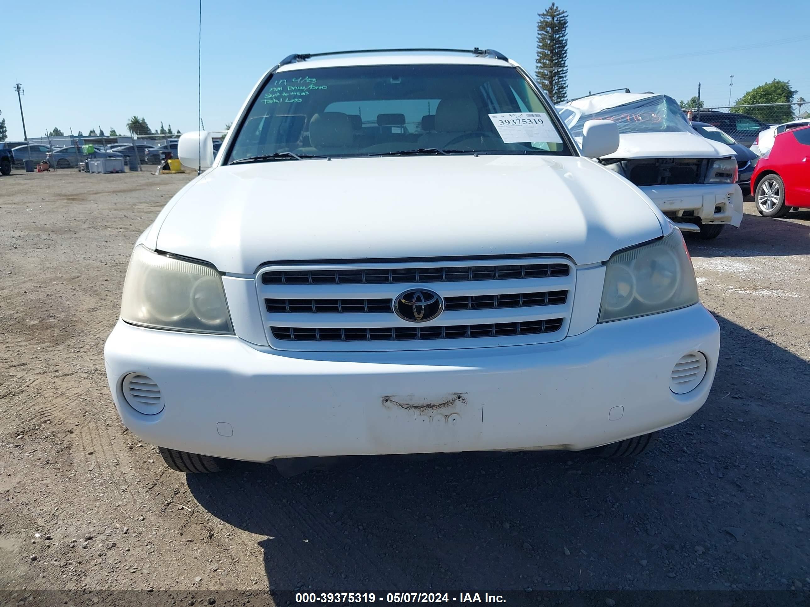 Photo 11 VIN: JTEGF21A320052026 - TOYOTA HIGHLANDER 