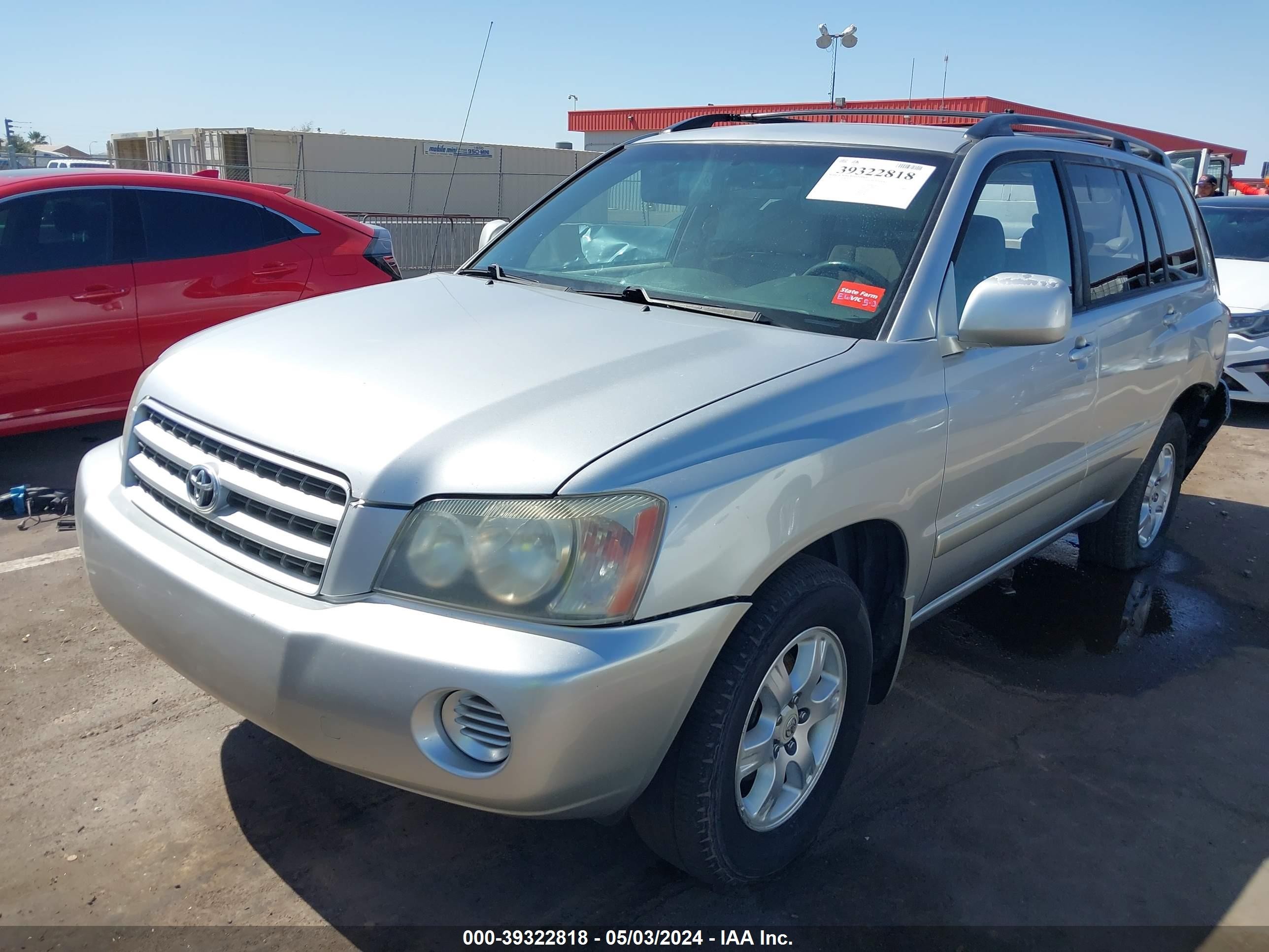 Photo 1 VIN: JTEGF21A410016389 - TOYOTA HIGHLANDER 