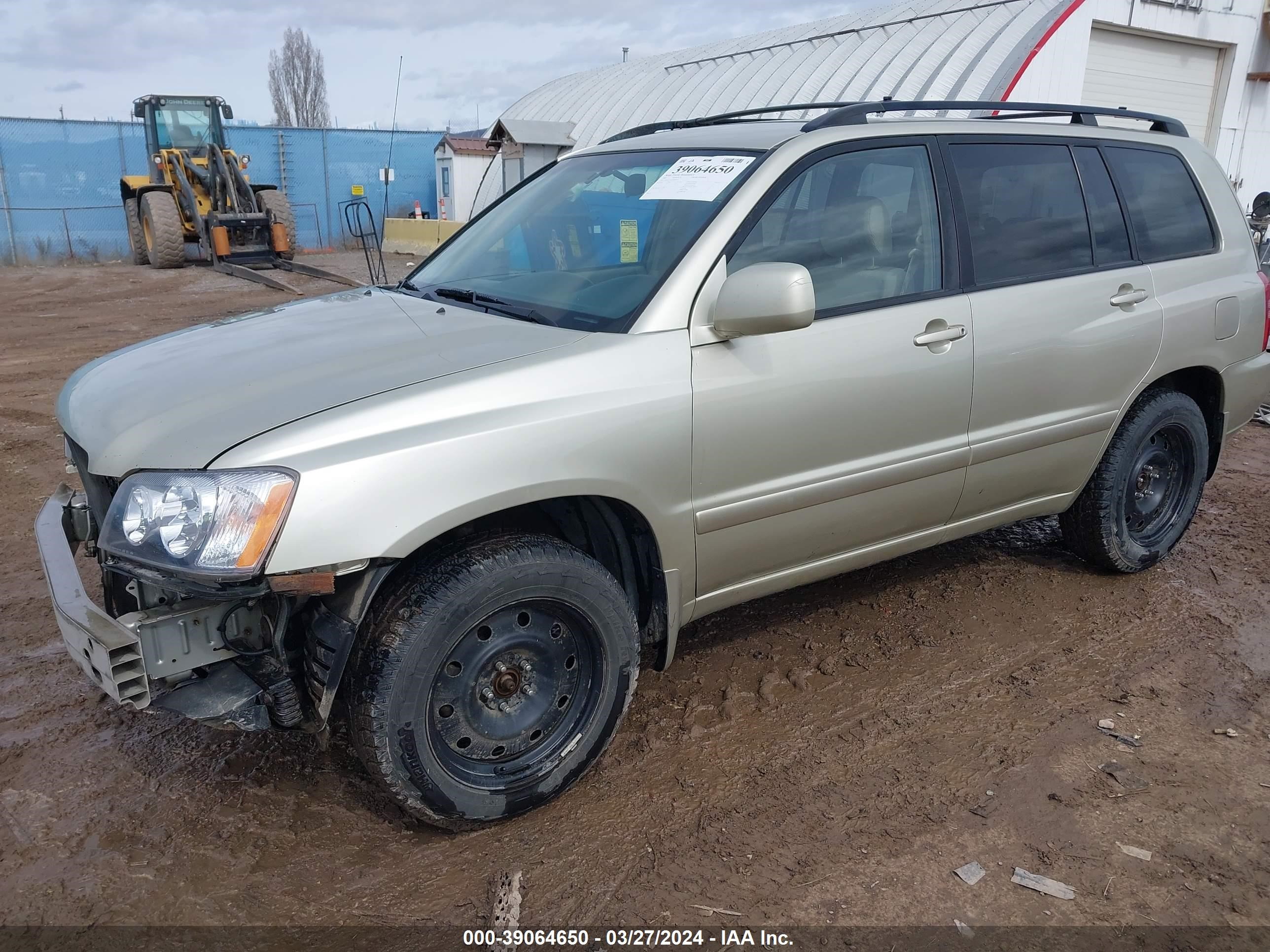 Photo 1 VIN: JTEGF21A430099597 - TOYOTA HIGHLANDER 