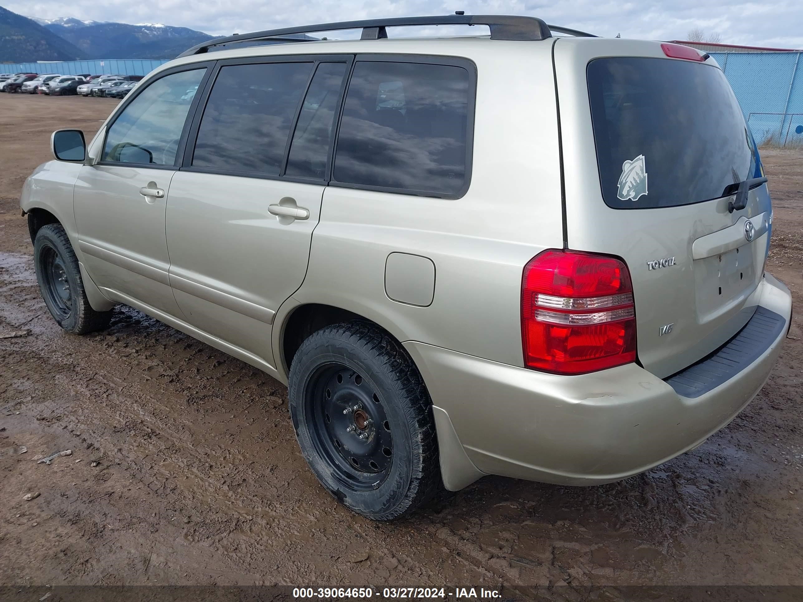 Photo 2 VIN: JTEGF21A430099597 - TOYOTA HIGHLANDER 