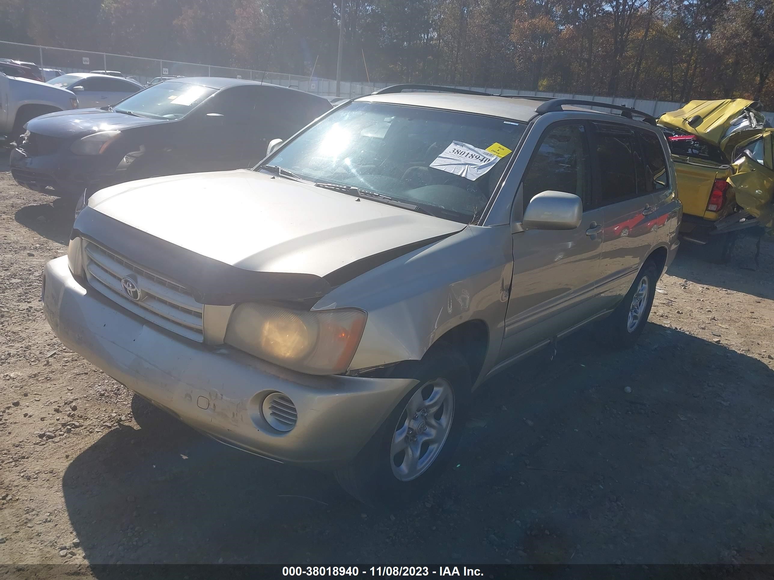 Photo 1 VIN: JTEGF21A530099267 - TOYOTA HIGHLANDER 