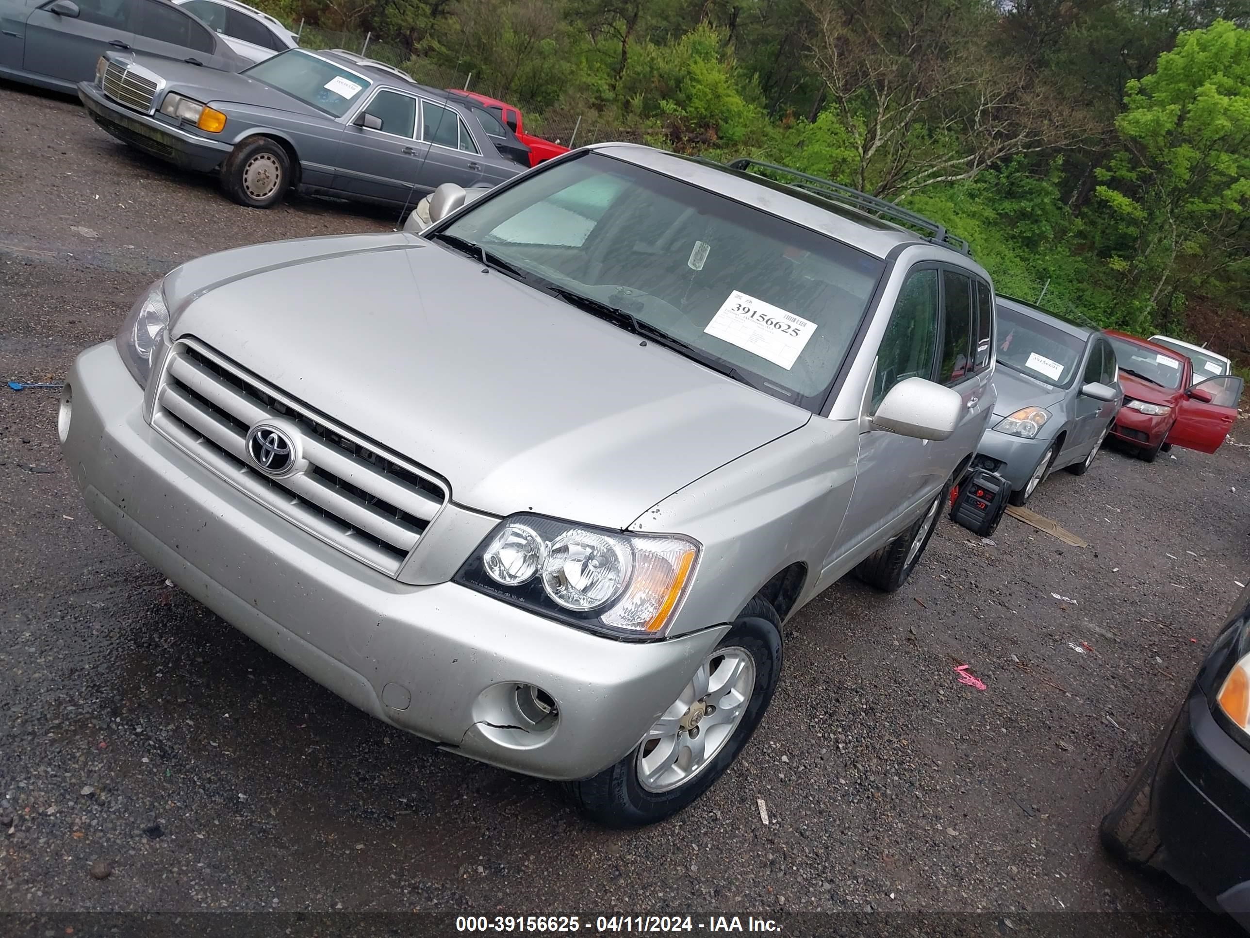 Photo 1 VIN: JTEGF21A620058709 - TOYOTA HIGHLANDER 