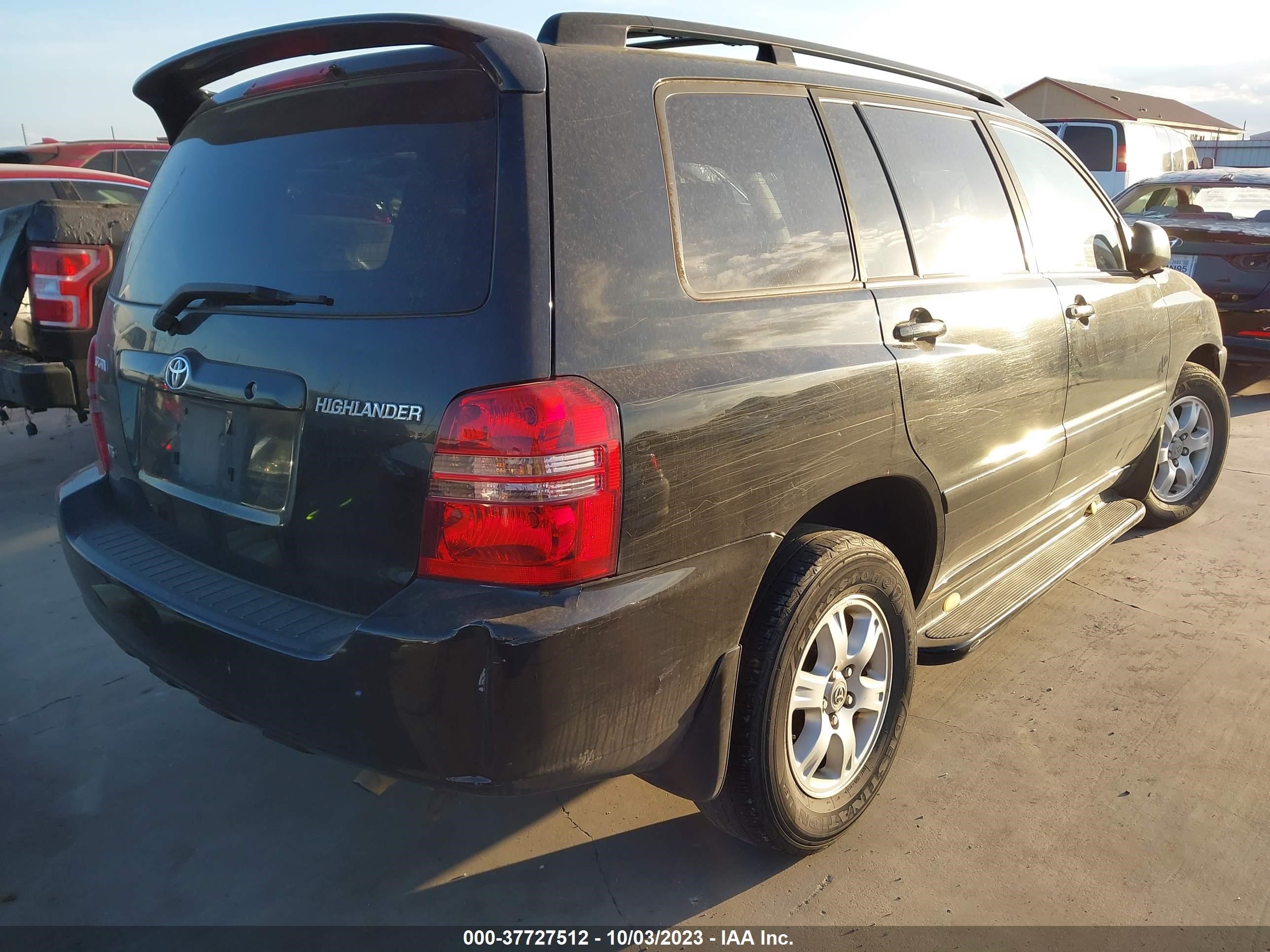 Photo 3 VIN: JTEGF21A630092909 - TOYOTA HIGHLANDER 