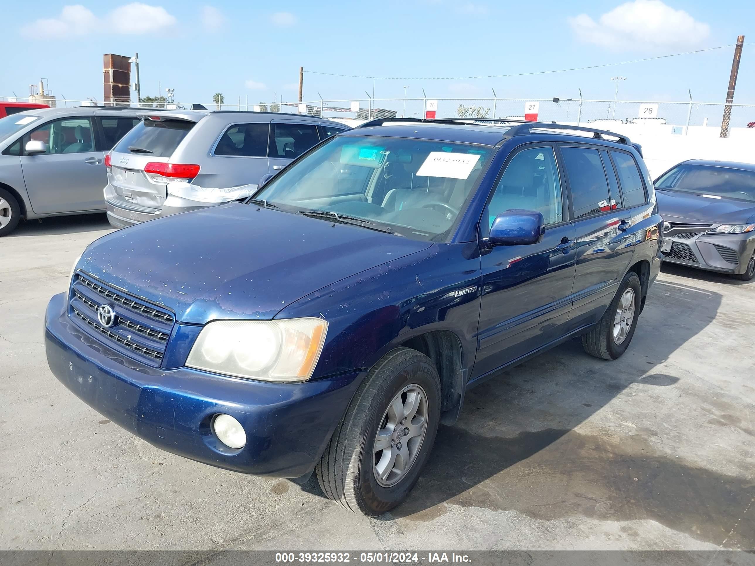 Photo 1 VIN: JTEGF21A720031440 - TOYOTA HIGHLANDER 