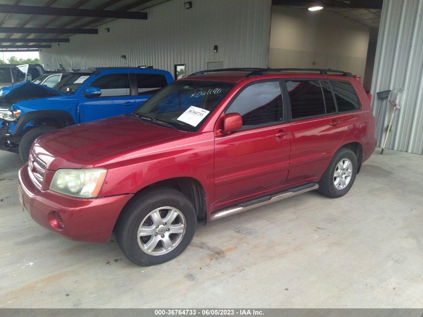 Photo 1 VIN: JTEGF21A720061196 - TOYOTA HIGHLANDER 