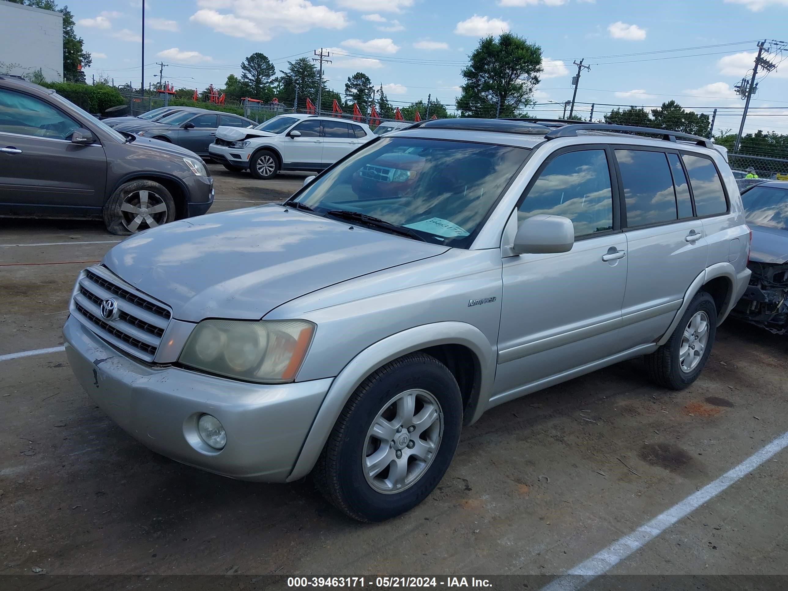 Photo 1 VIN: JTEGF21A730075746 - TOYOTA HIGHLANDER 