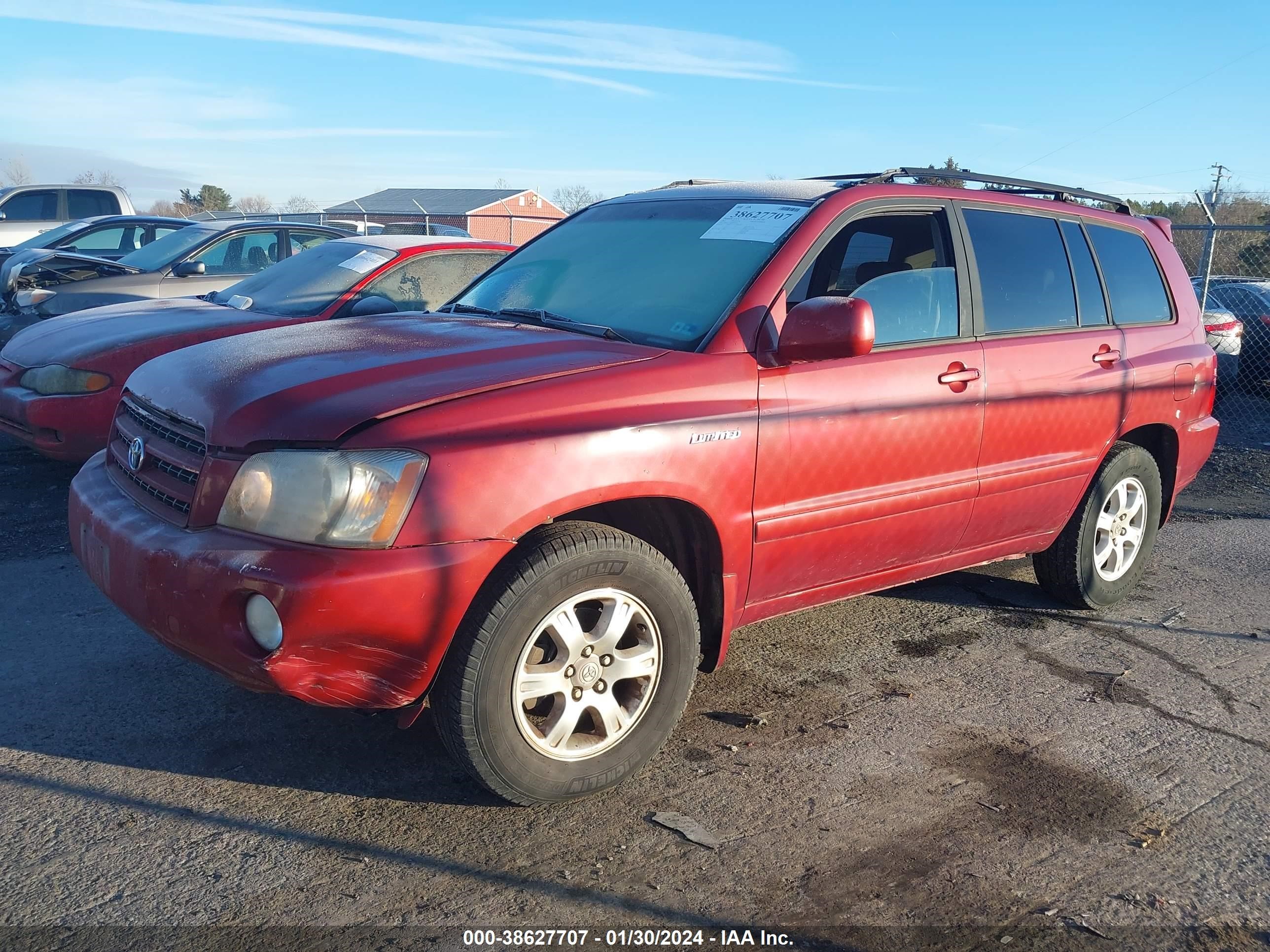 Photo 1 VIN: JTEGF21A920035523 - TOYOTA HIGHLANDER 