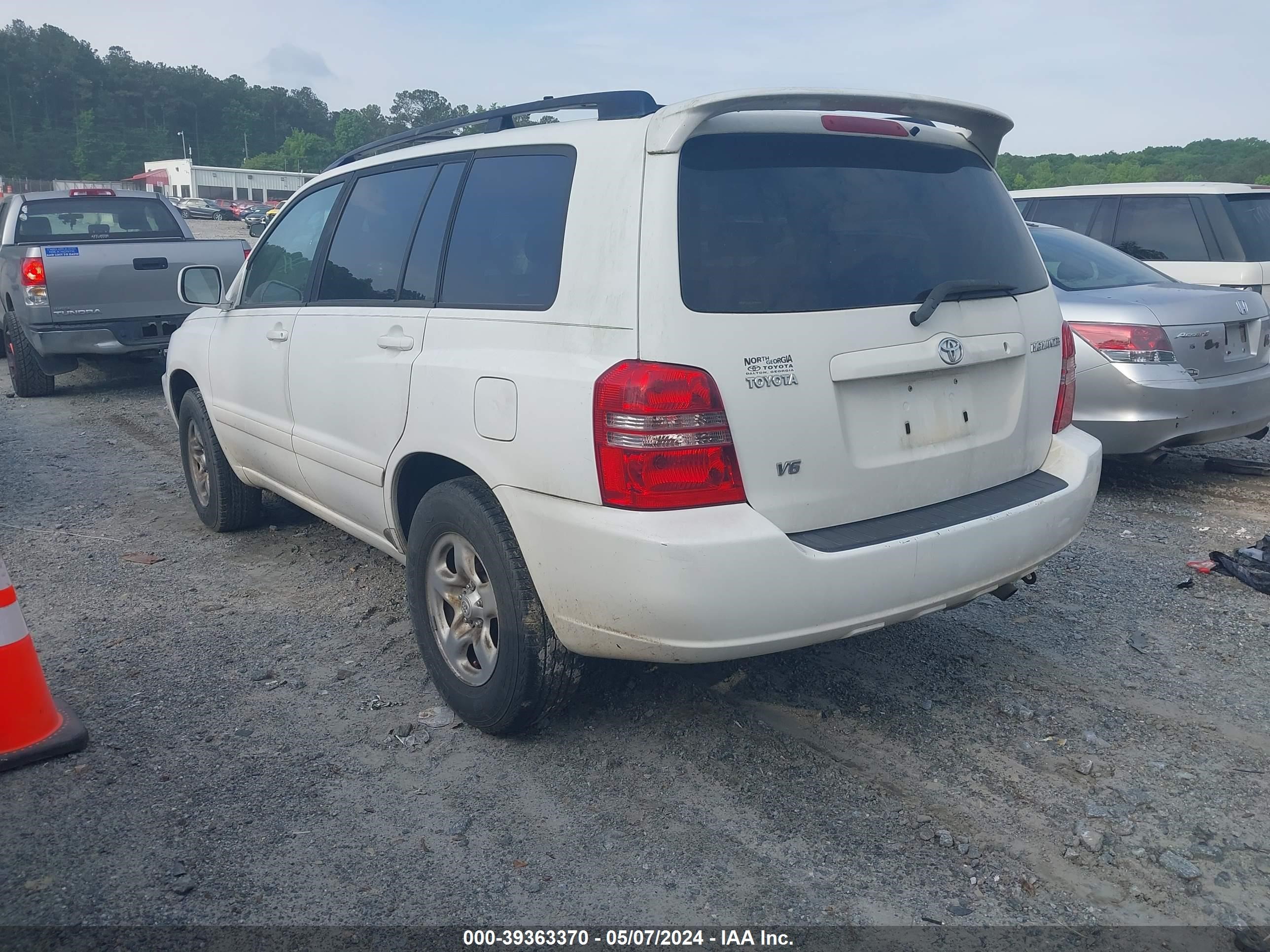 Photo 2 VIN: JTEGF21A920070787 - TOYOTA HIGHLANDER 