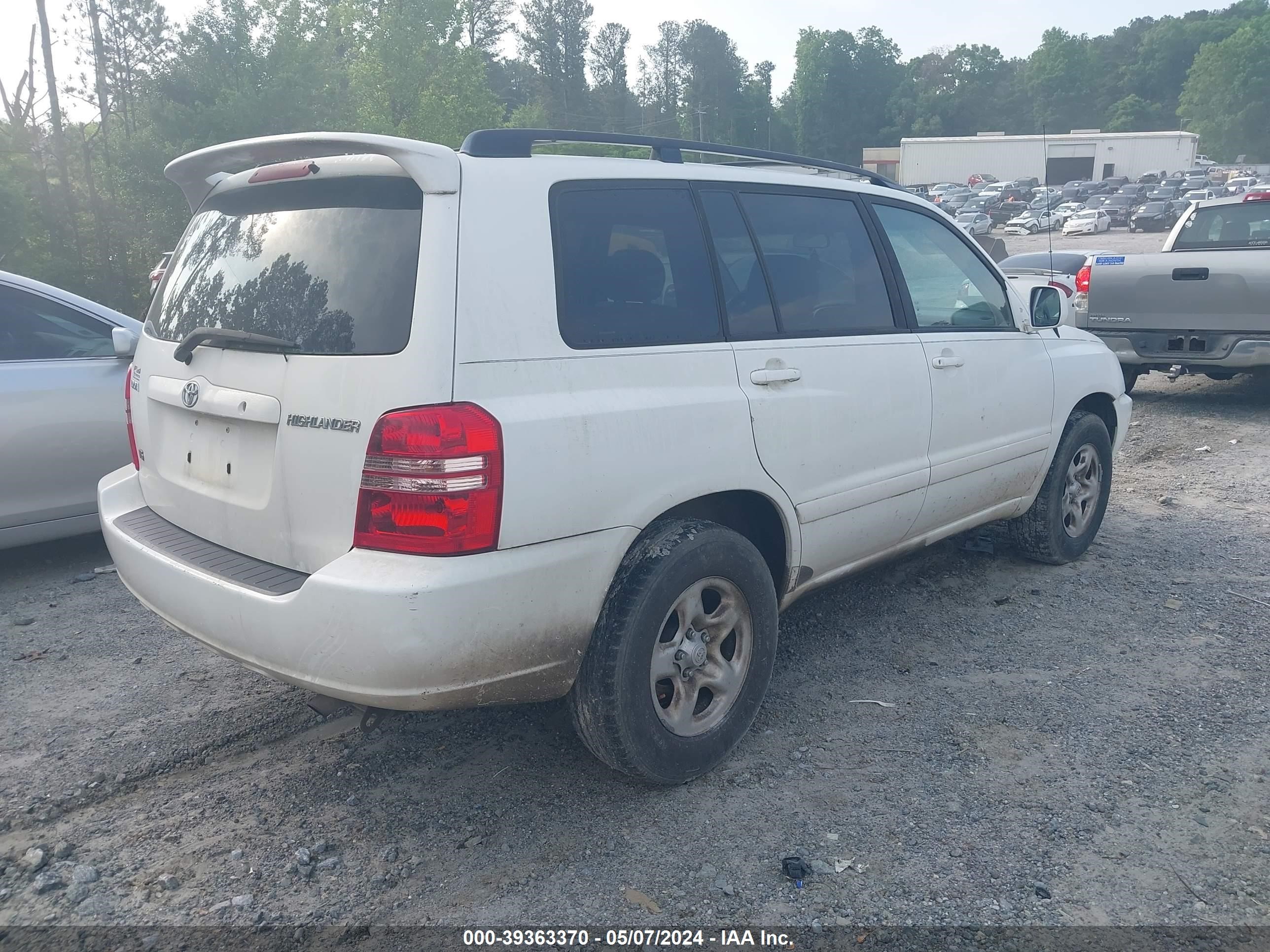 Photo 3 VIN: JTEGF21A920070787 - TOYOTA HIGHLANDER 