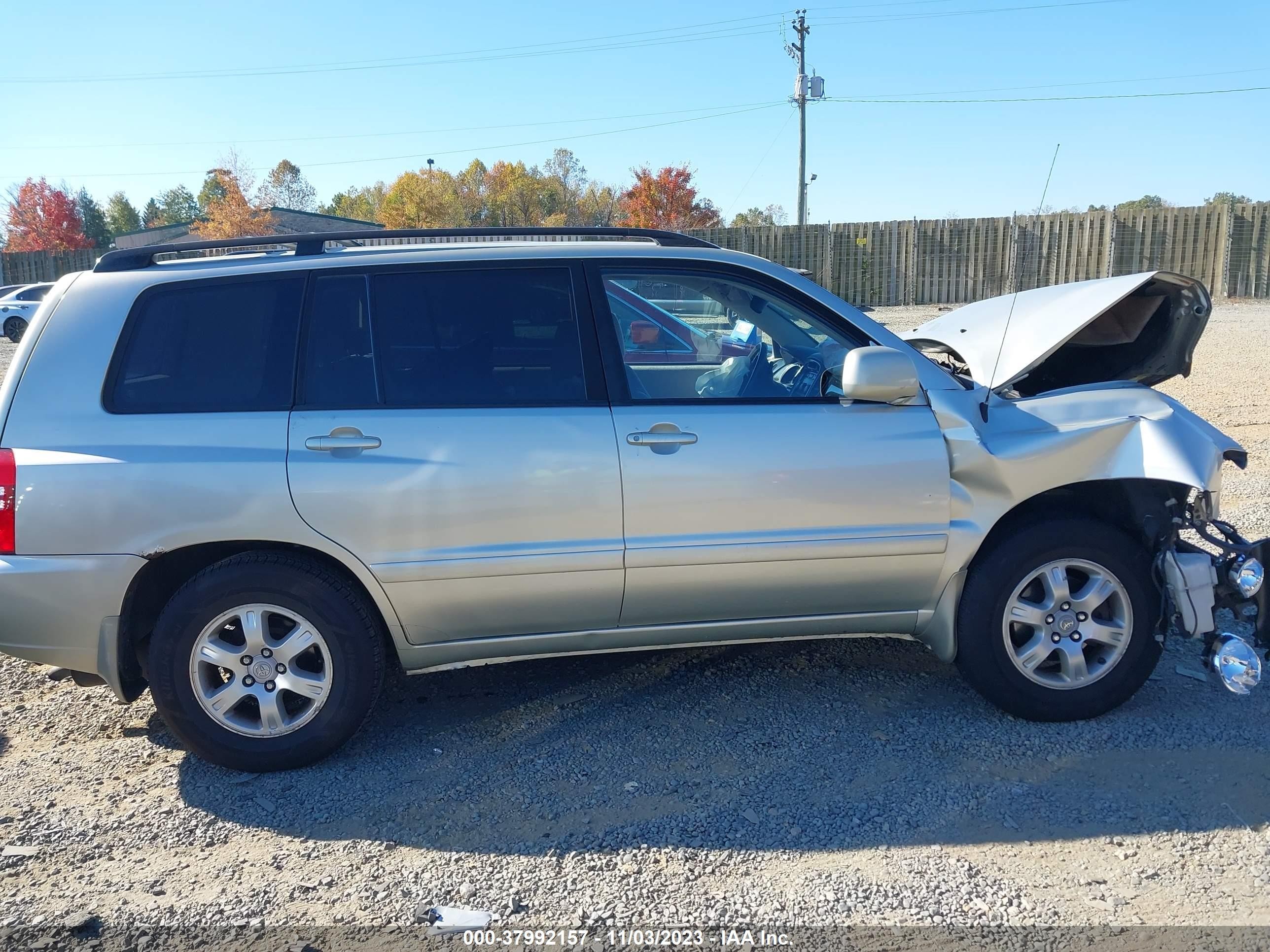 Photo 12 VIN: JTEGF21A930100291 - TOYOTA HIGHLANDER 