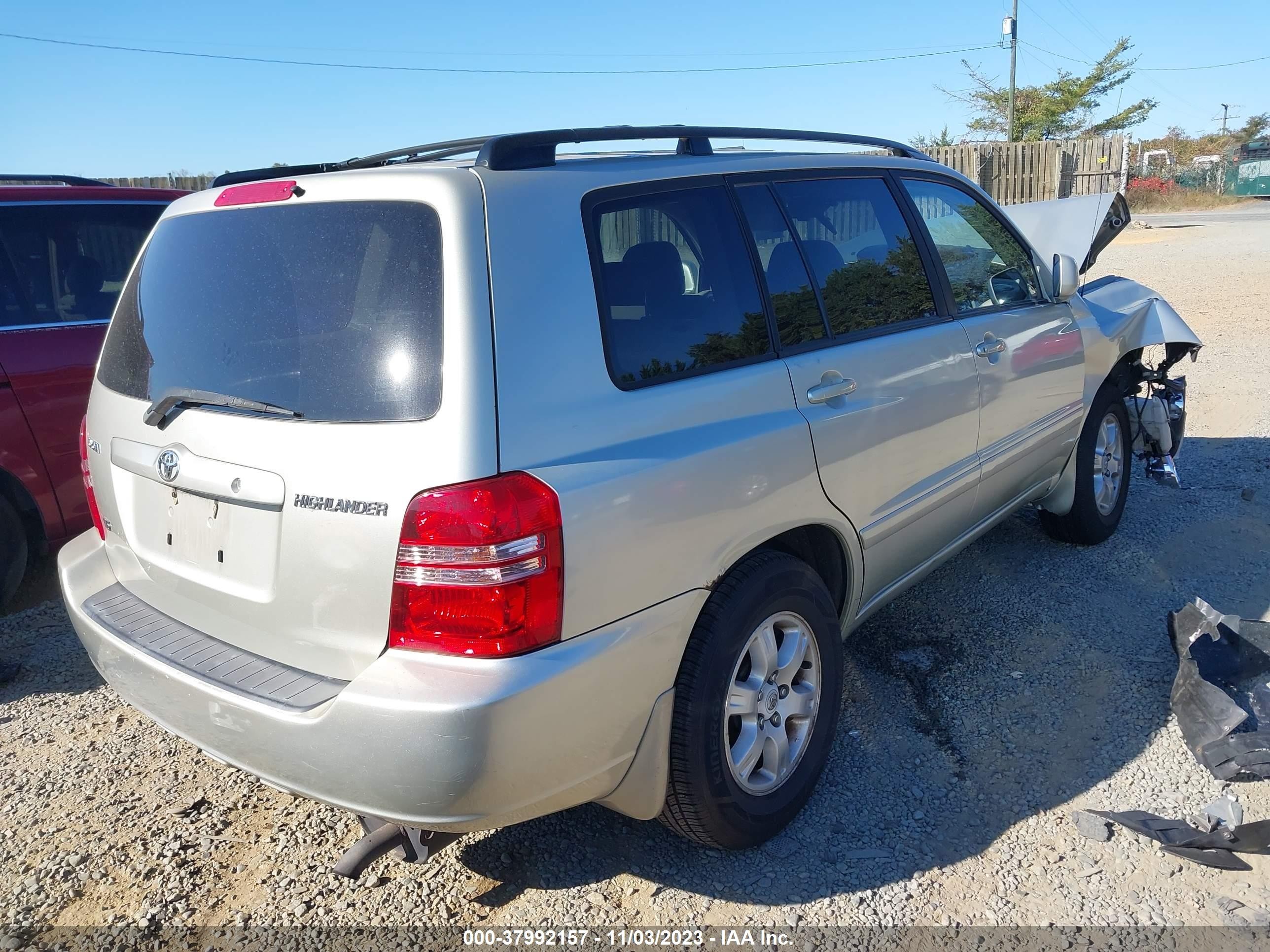 Photo 3 VIN: JTEGF21A930100291 - TOYOTA HIGHLANDER 