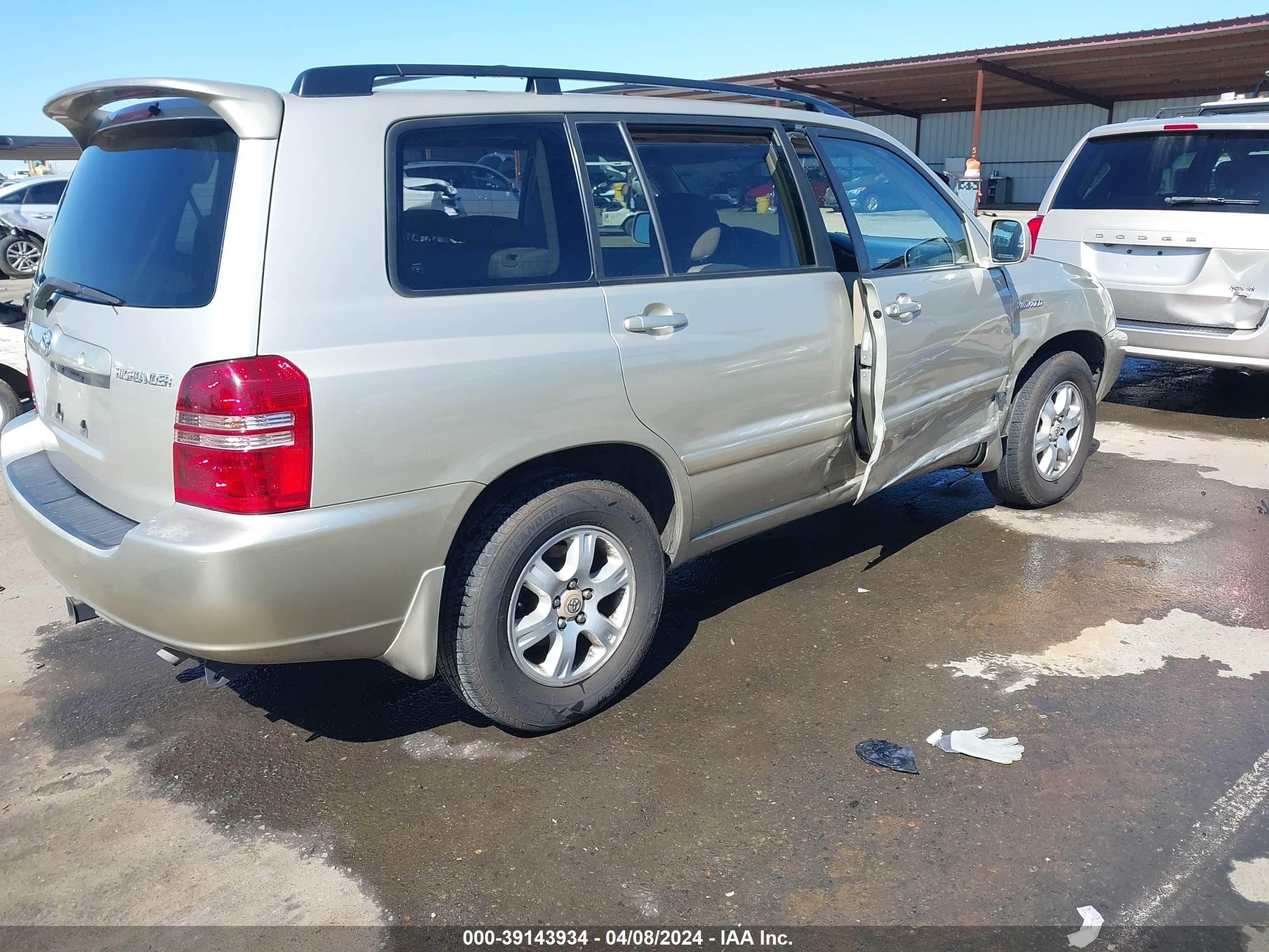 Photo 3 VIN: JTEGF21AX20038060 - TOYOTA HIGHLANDER 