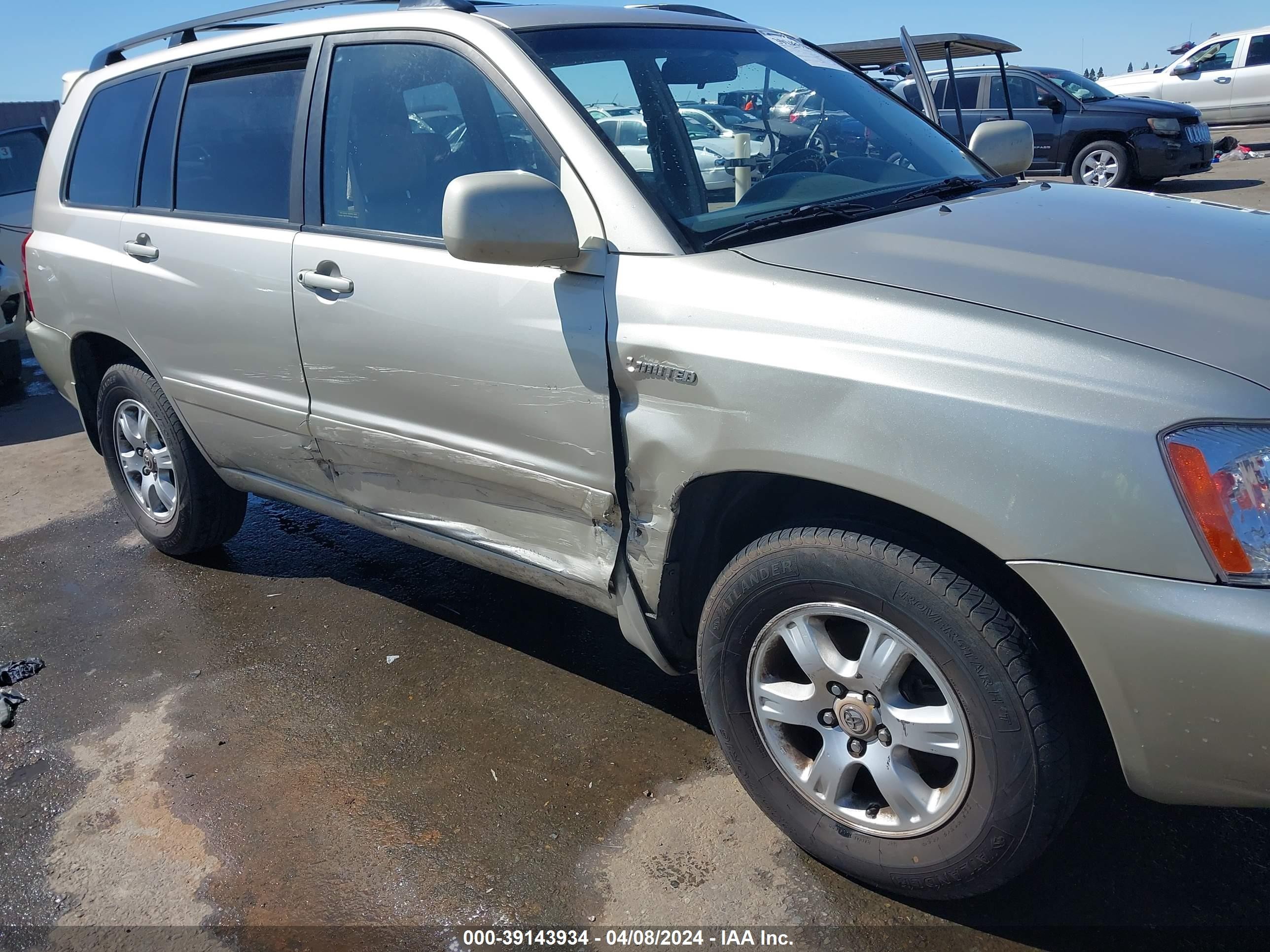 Photo 5 VIN: JTEGF21AX20038060 - TOYOTA HIGHLANDER 