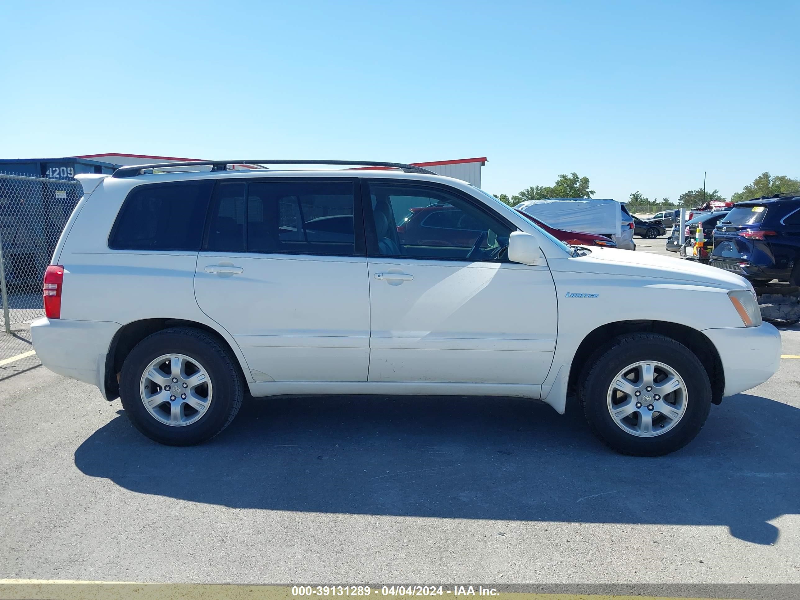 Photo 12 VIN: JTEGF21AX30110621 - TOYOTA HIGHLANDER 