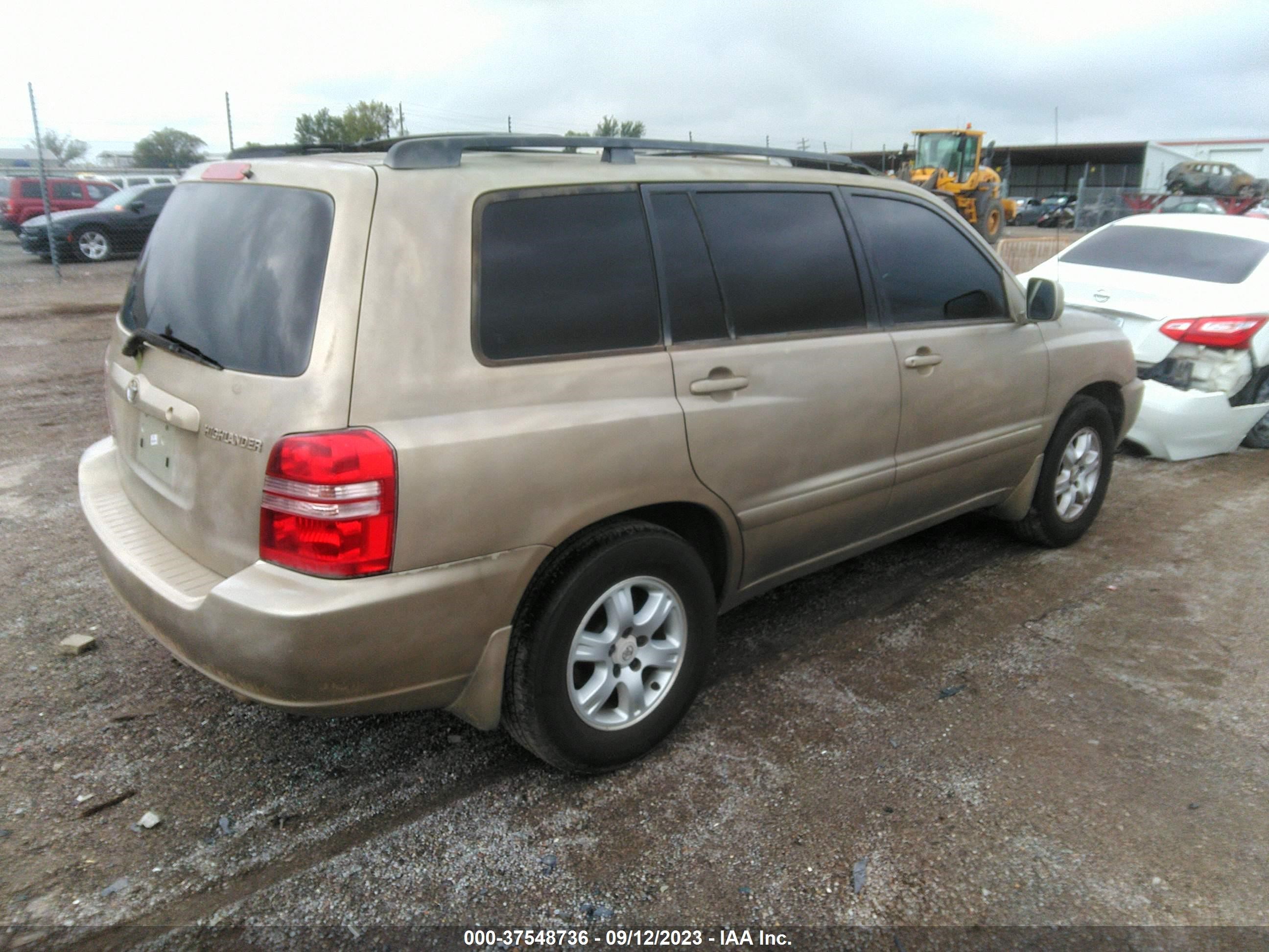 Photo 3 VIN: JTEGF21AX30112367 - TOYOTA HIGHLANDER 