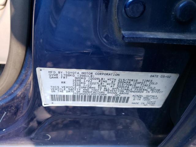 Photo 12 VIN: JTEGH20V120072984 - TOYOTA RAV4 