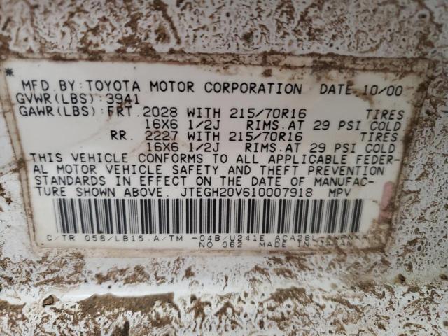 Photo 13 VIN: JTEGH20V610007918 - TOYOTA RAV4 