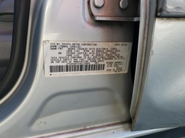 Photo 11 VIN: JTEGH20V730112809 - TOYOTA RAV4 