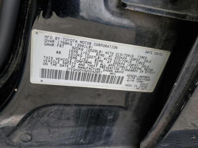 Photo 11 VIN: JTEGH20V920042857 - TOYOTA RAV4 