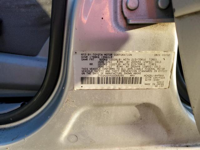 Photo 13 VIN: JTEGH20VX20068285 - TOYOTA RAV4 