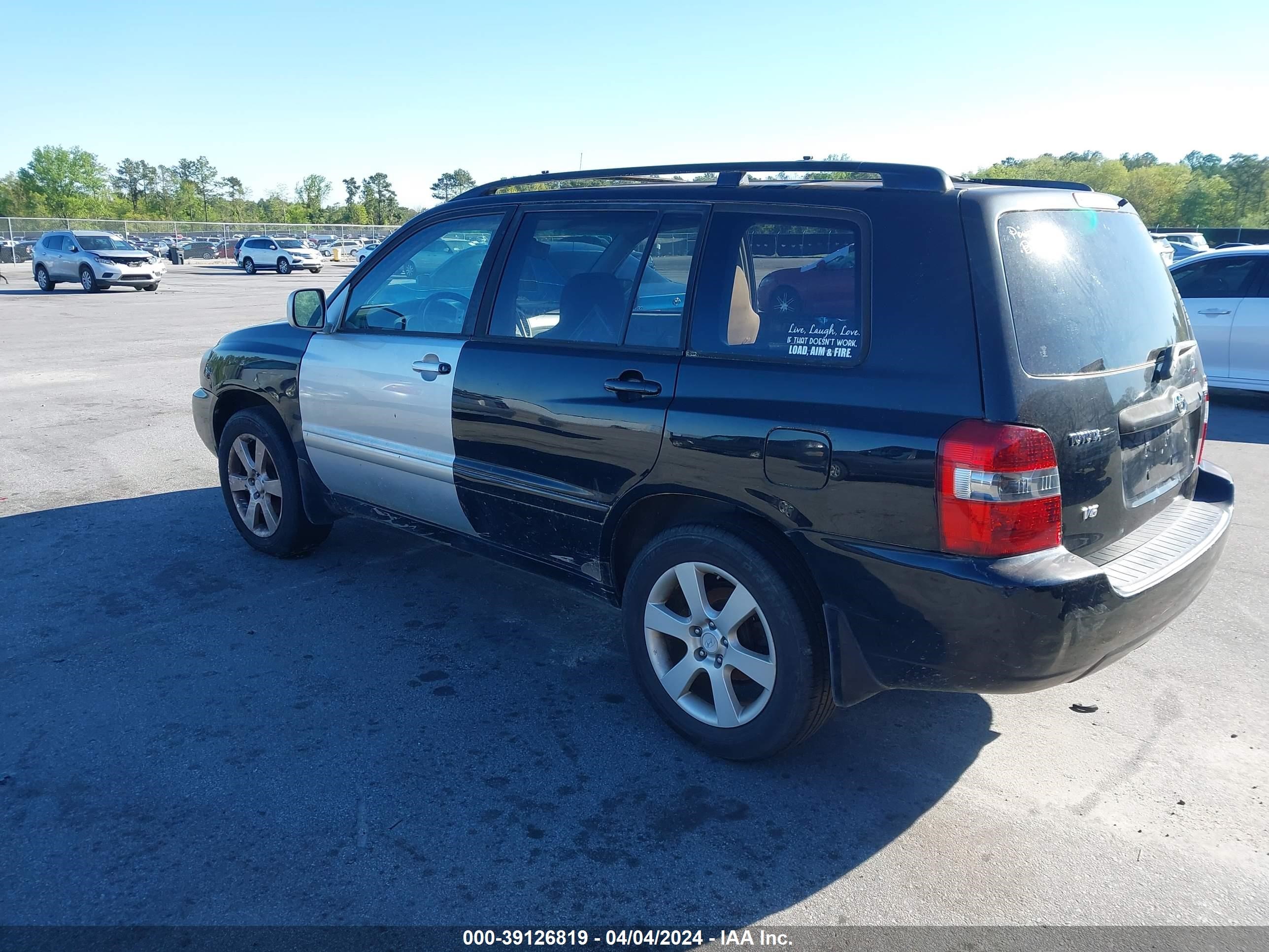 Photo 2 VIN: JTEGP21A050046654 - TOYOTA HIGHLANDER 