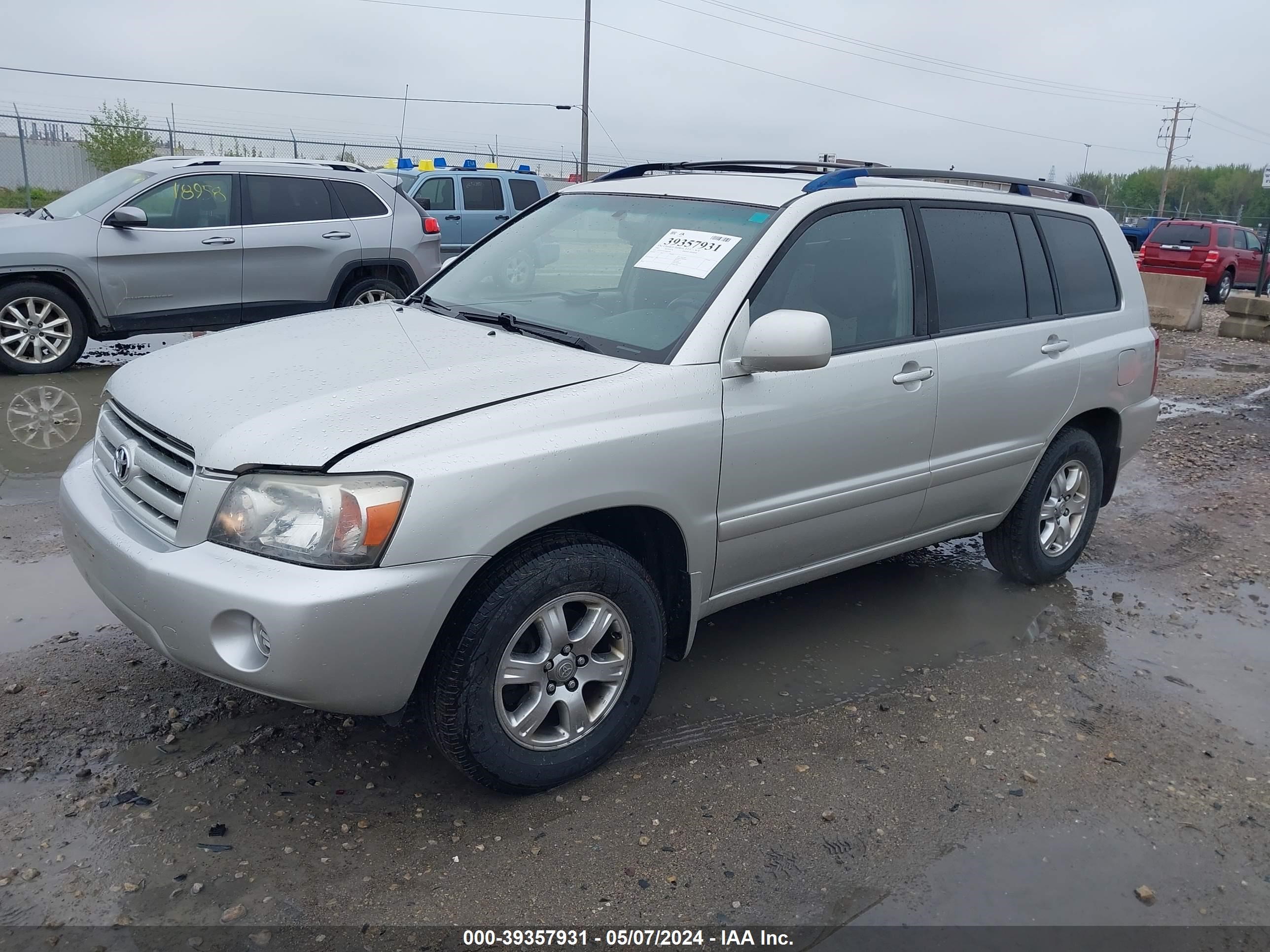 Photo 1 VIN: JTEGP21A050062949 - TOYOTA HIGHLANDER 