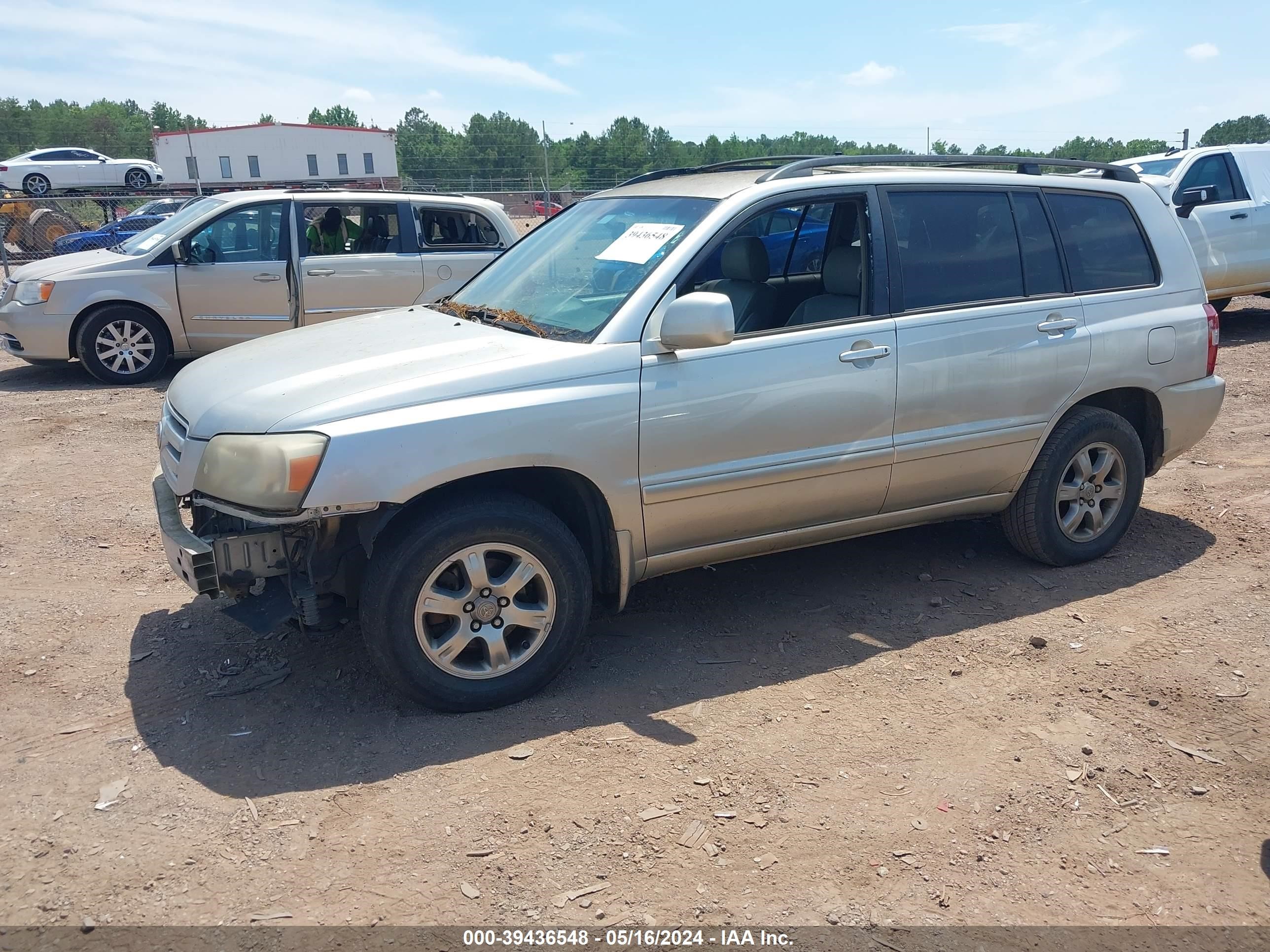 Photo 1 VIN: JTEGP21A360113829 - TOYOTA HIGHLANDER 