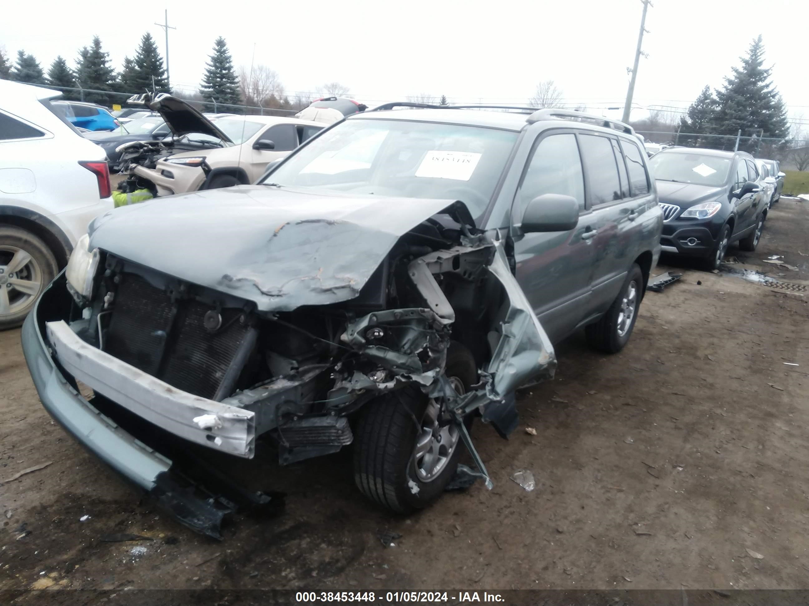 Photo 1 VIN: JTEGP21A370141969 - TOYOTA HIGHLANDER 