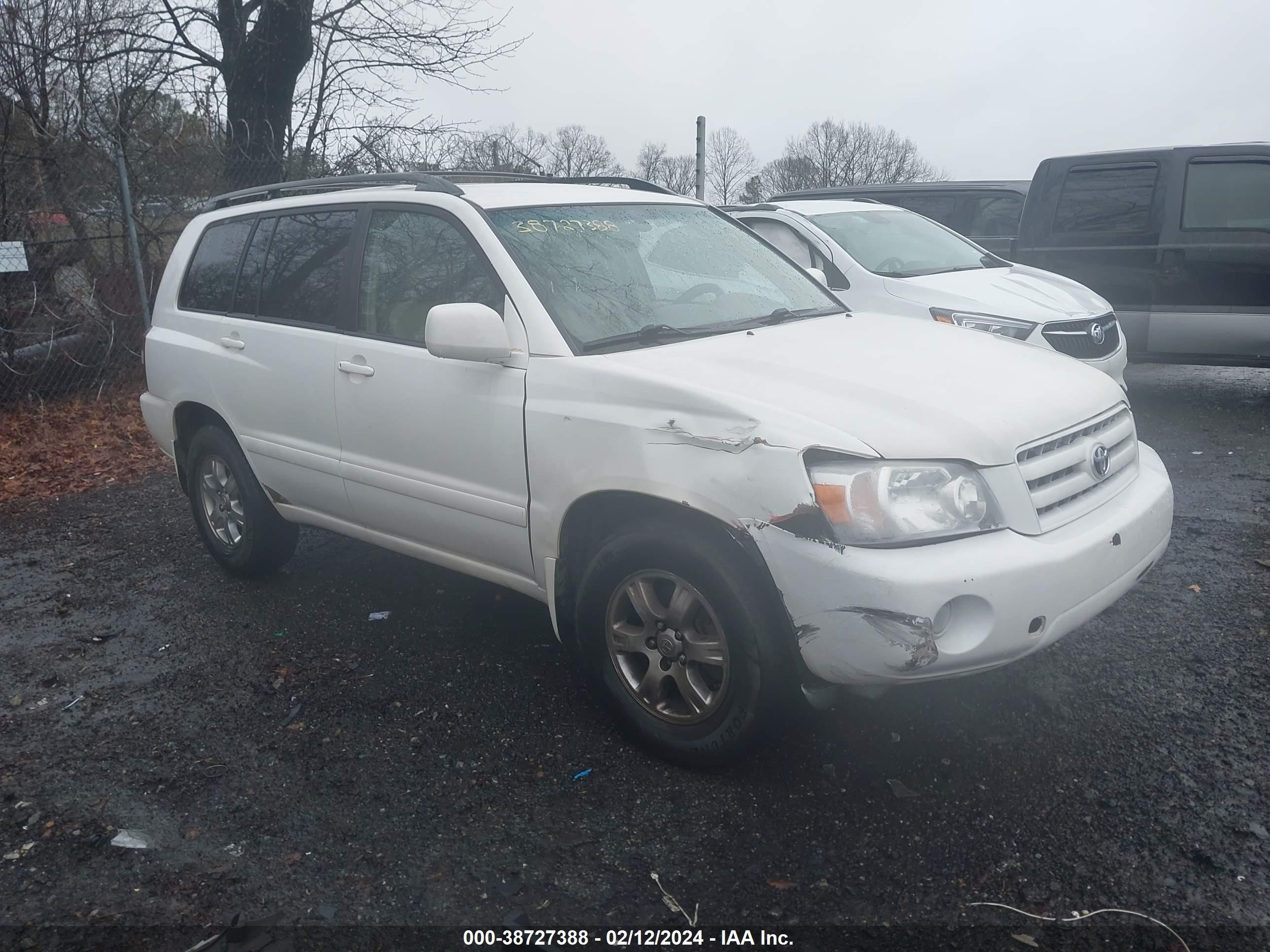 Photo 0 VIN: JTEGP21A450064249 - TOYOTA HIGHLANDER 