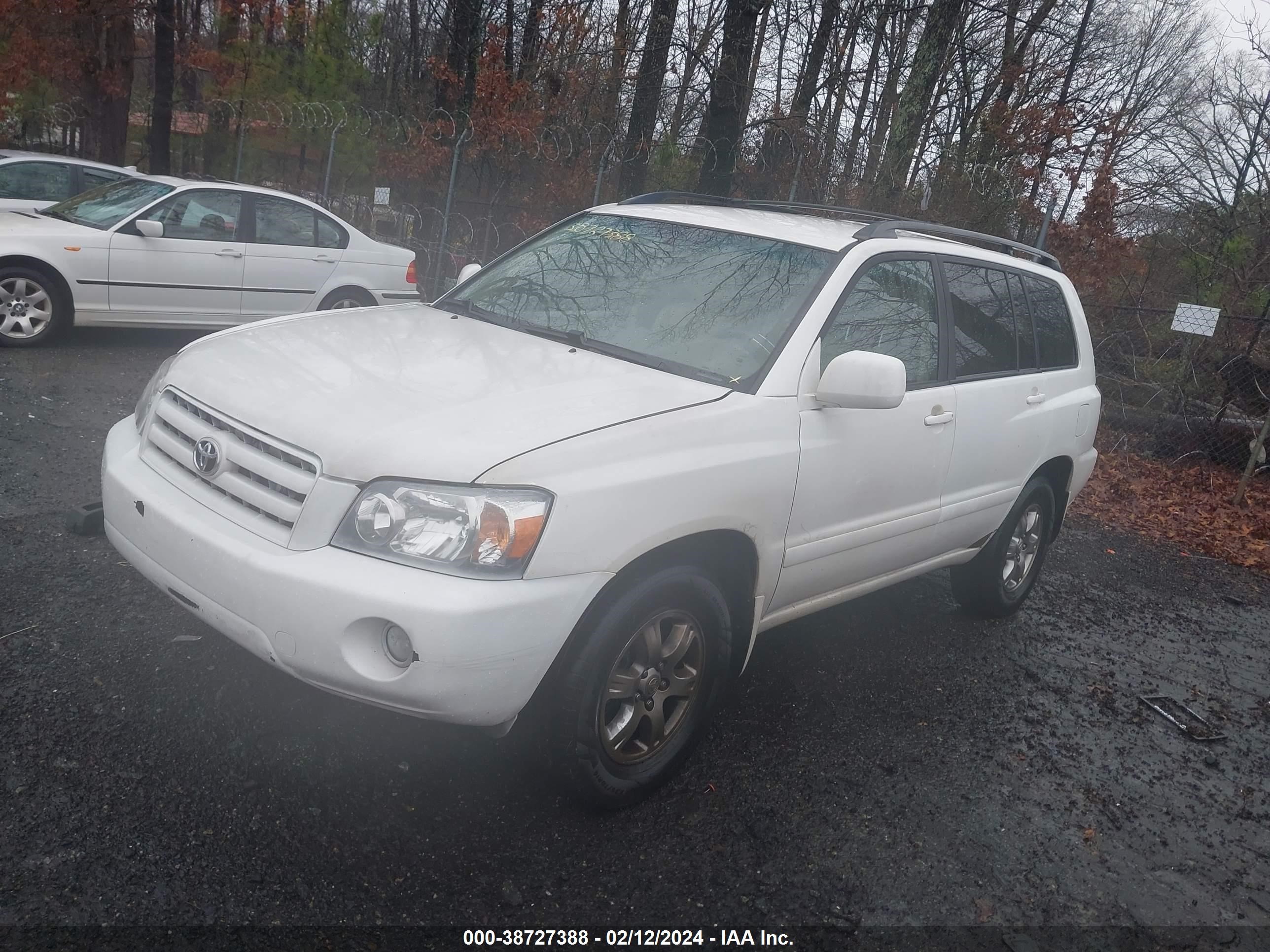 Photo 1 VIN: JTEGP21A450064249 - TOYOTA HIGHLANDER 