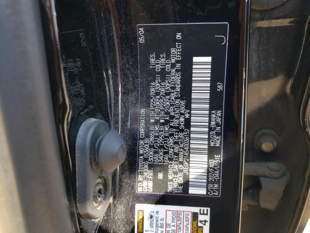 Photo 12 VIN: JTEGP21A540036152 - TOYOTA HIGHLANDER 