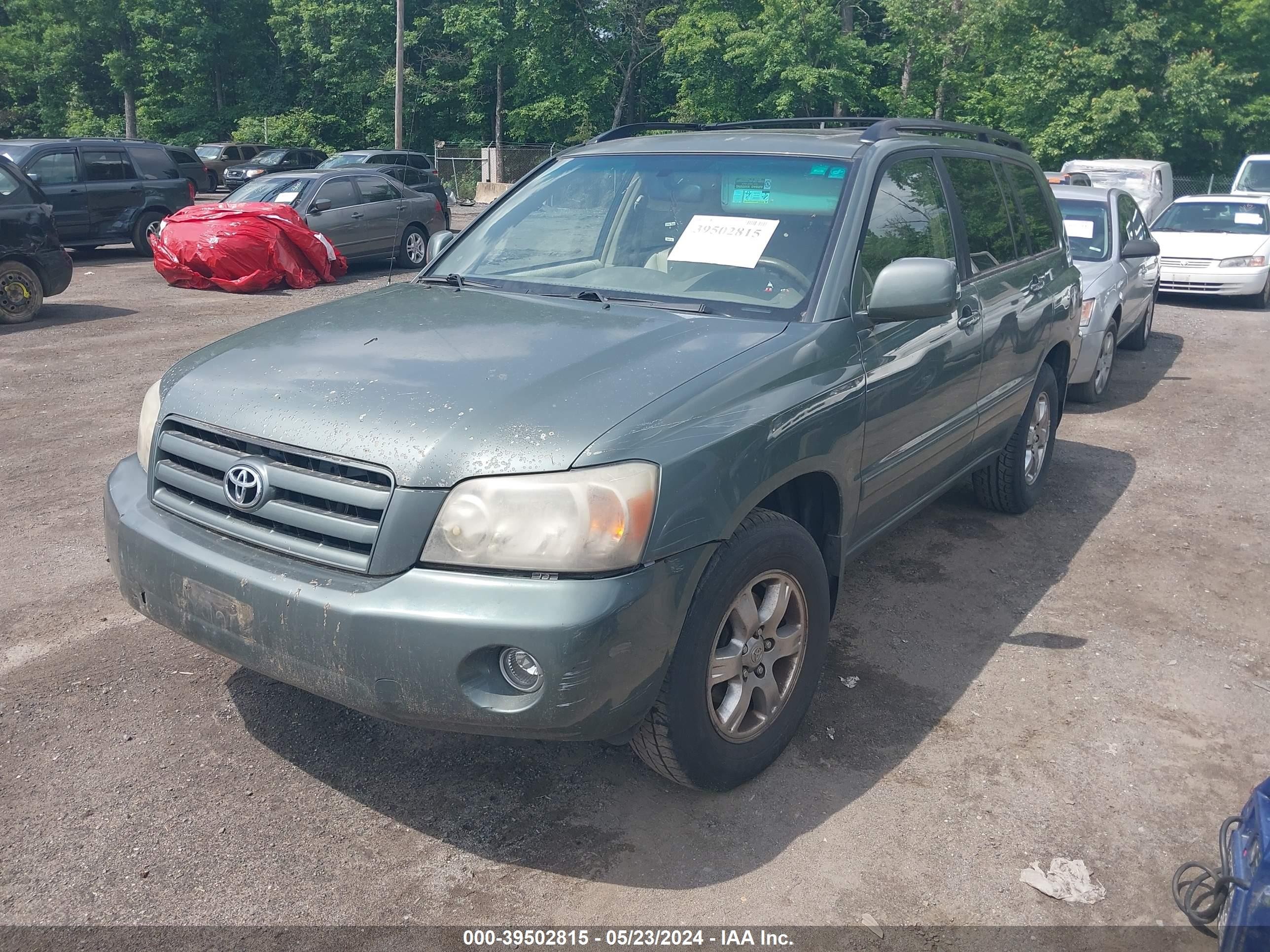 Photo 1 VIN: JTEGP21A560125643 - TOYOTA HIGHLANDER 