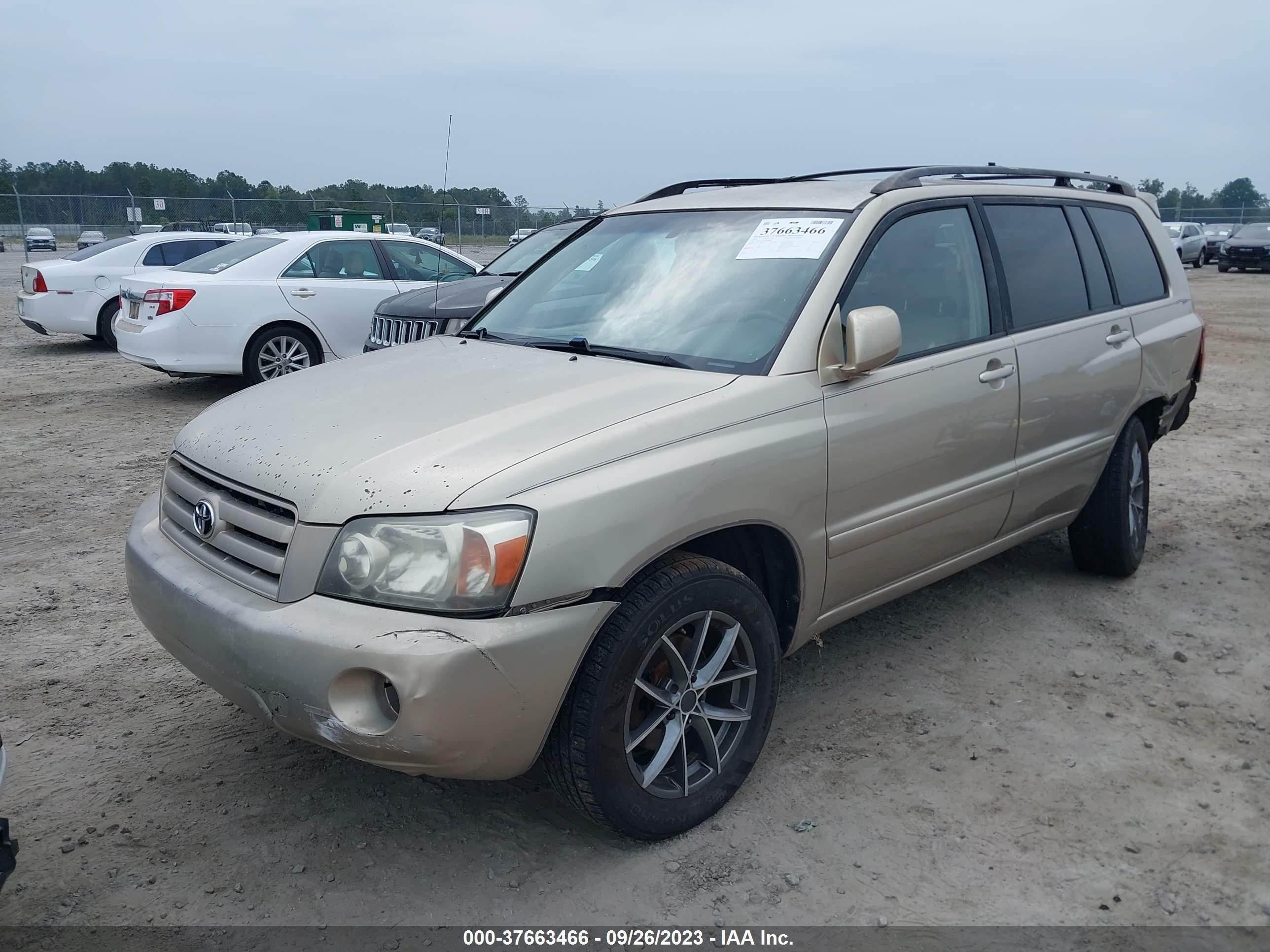 Photo 1 VIN: JTEGP21A740021880 - TOYOTA HIGHLANDER 