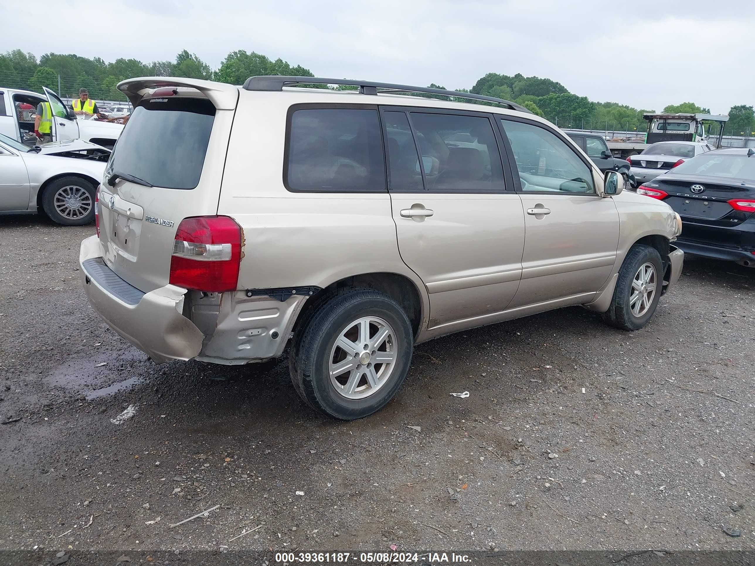 Photo 3 VIN: JTEGP21A750059837 - TOYOTA HIGHLANDER 