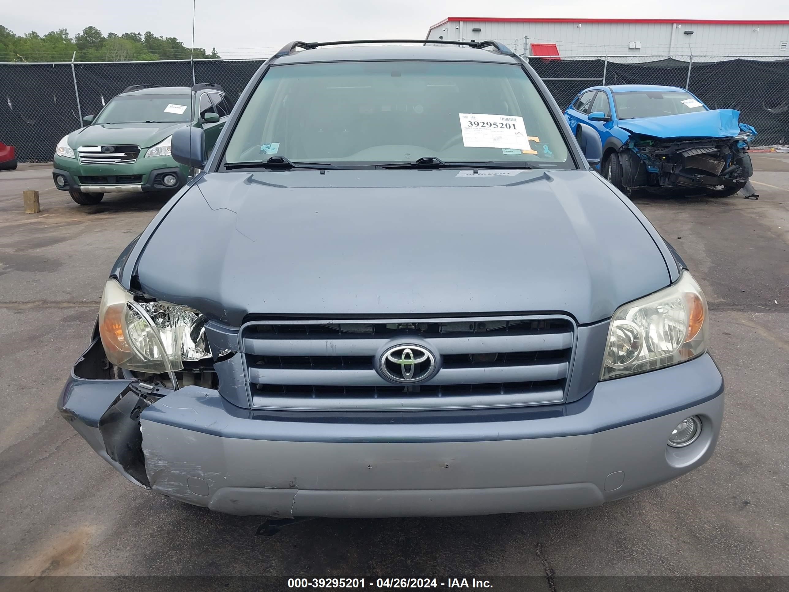 Photo 11 VIN: JTEGP21A950090376 - TOYOTA HIGHLANDER 