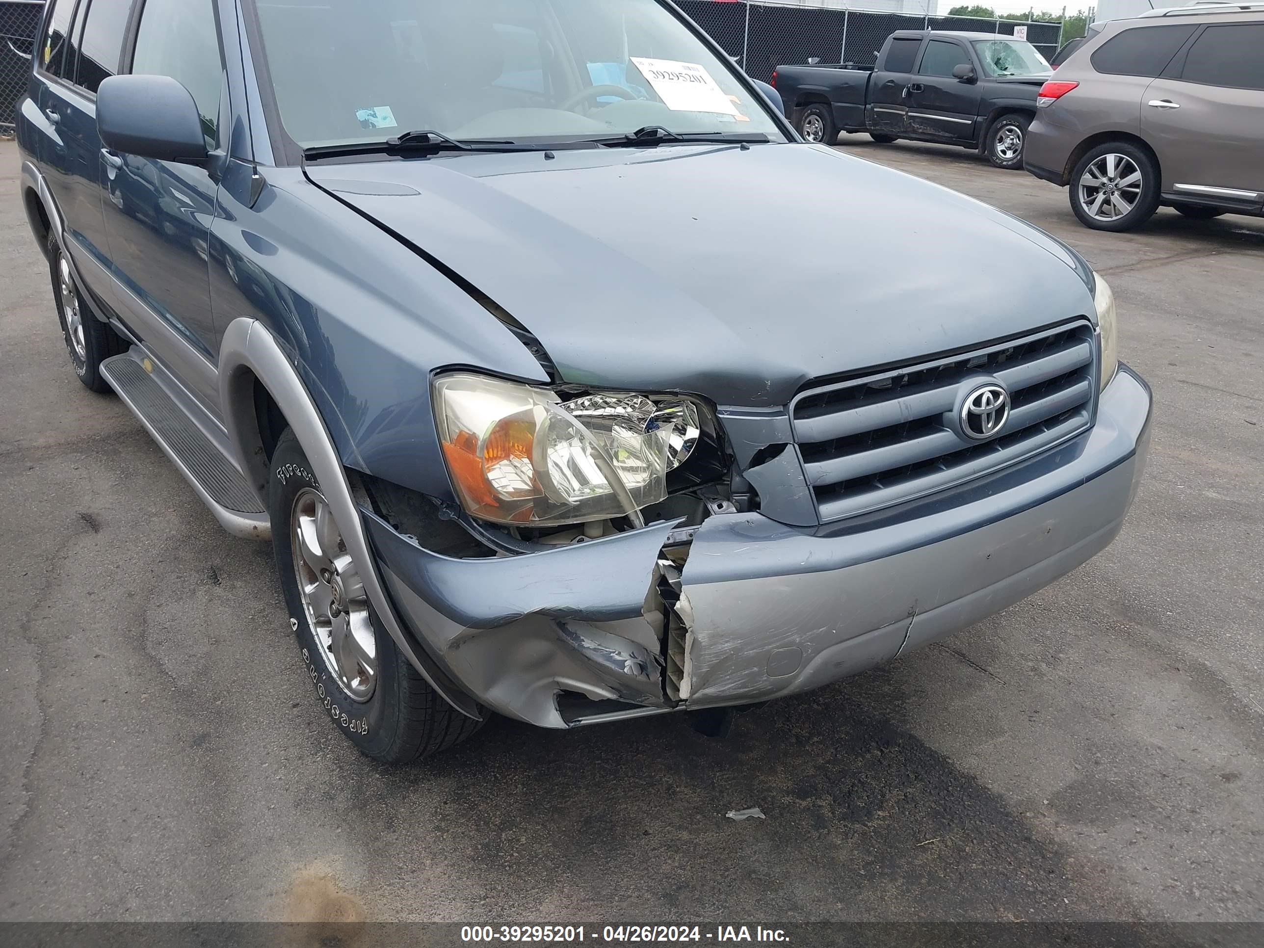 Photo 5 VIN: JTEGP21A950090376 - TOYOTA HIGHLANDER 