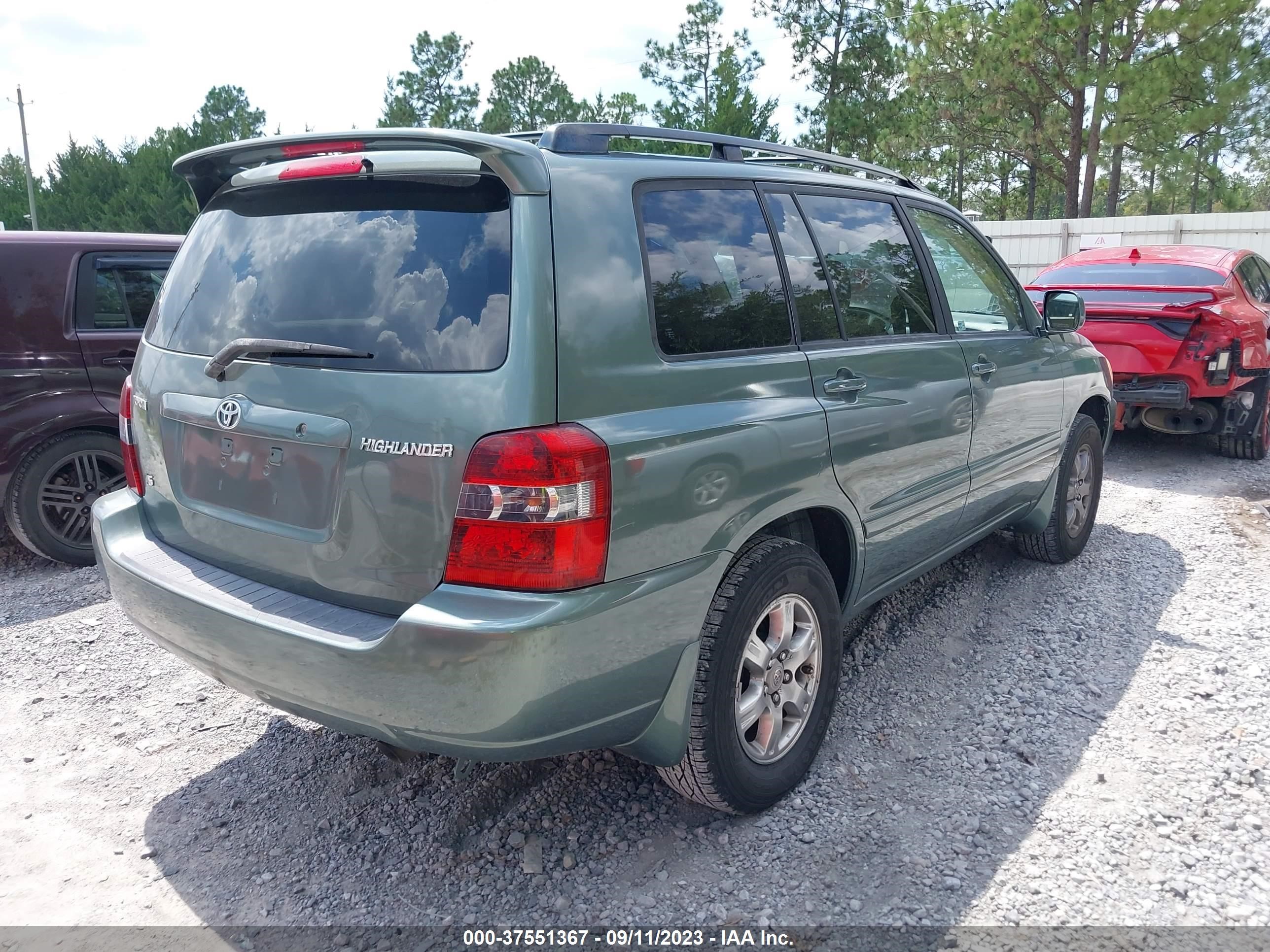 Photo 3 VIN: JTEGP21A970129969 - TOYOTA HIGHLANDER 